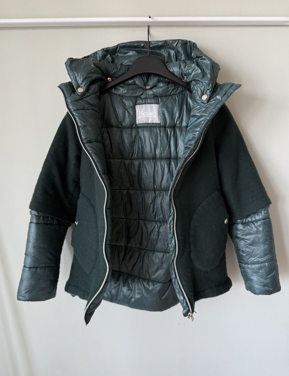 Herno Herno kids padded wool down jacket Size XXS / US 00 / IT 34 - 2 Thumbnail