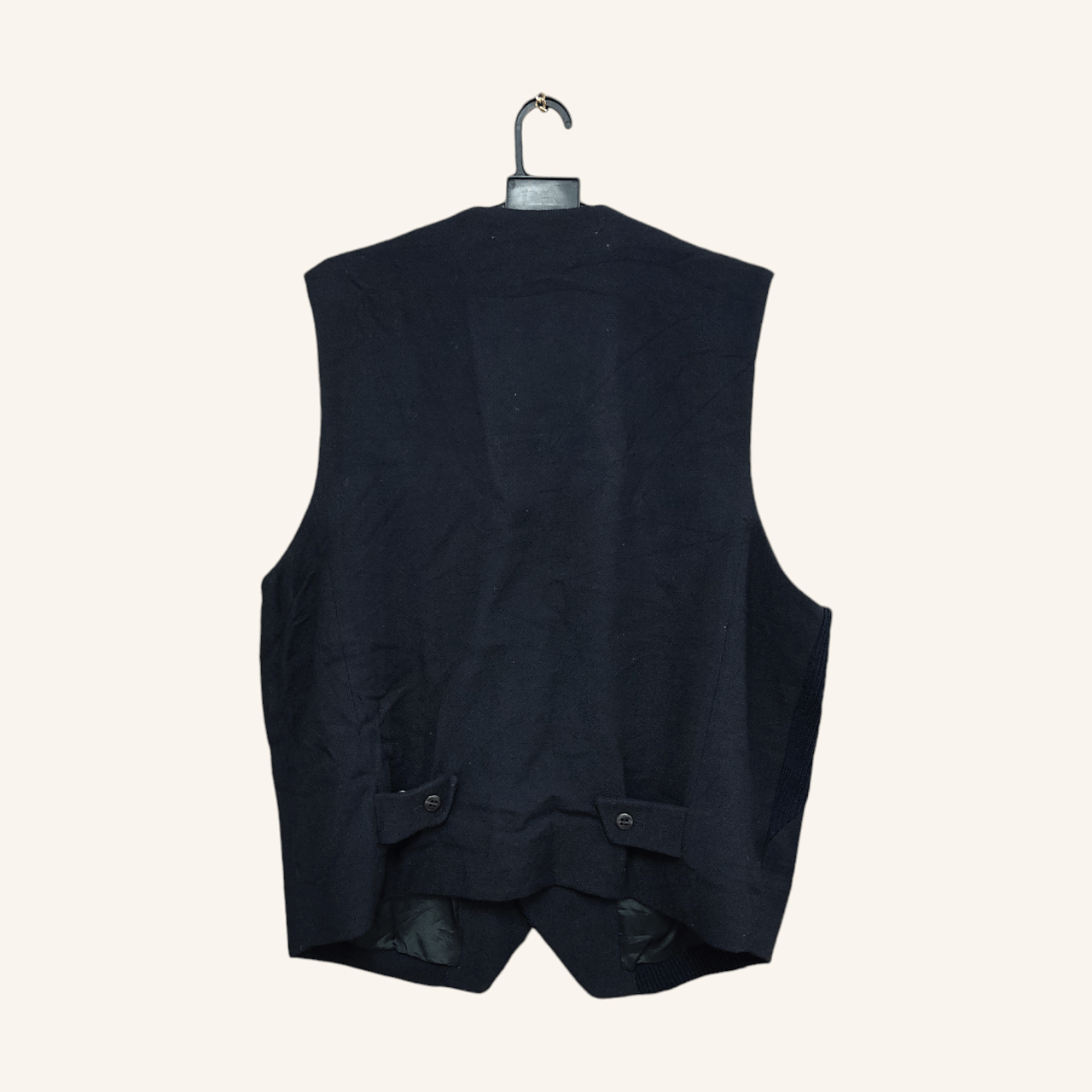 Designer × Mr. Gentleman Vintage ARAMIS Wool Vest Coat Size US M / EU 48-50 / 2 - 2 Thumbnail