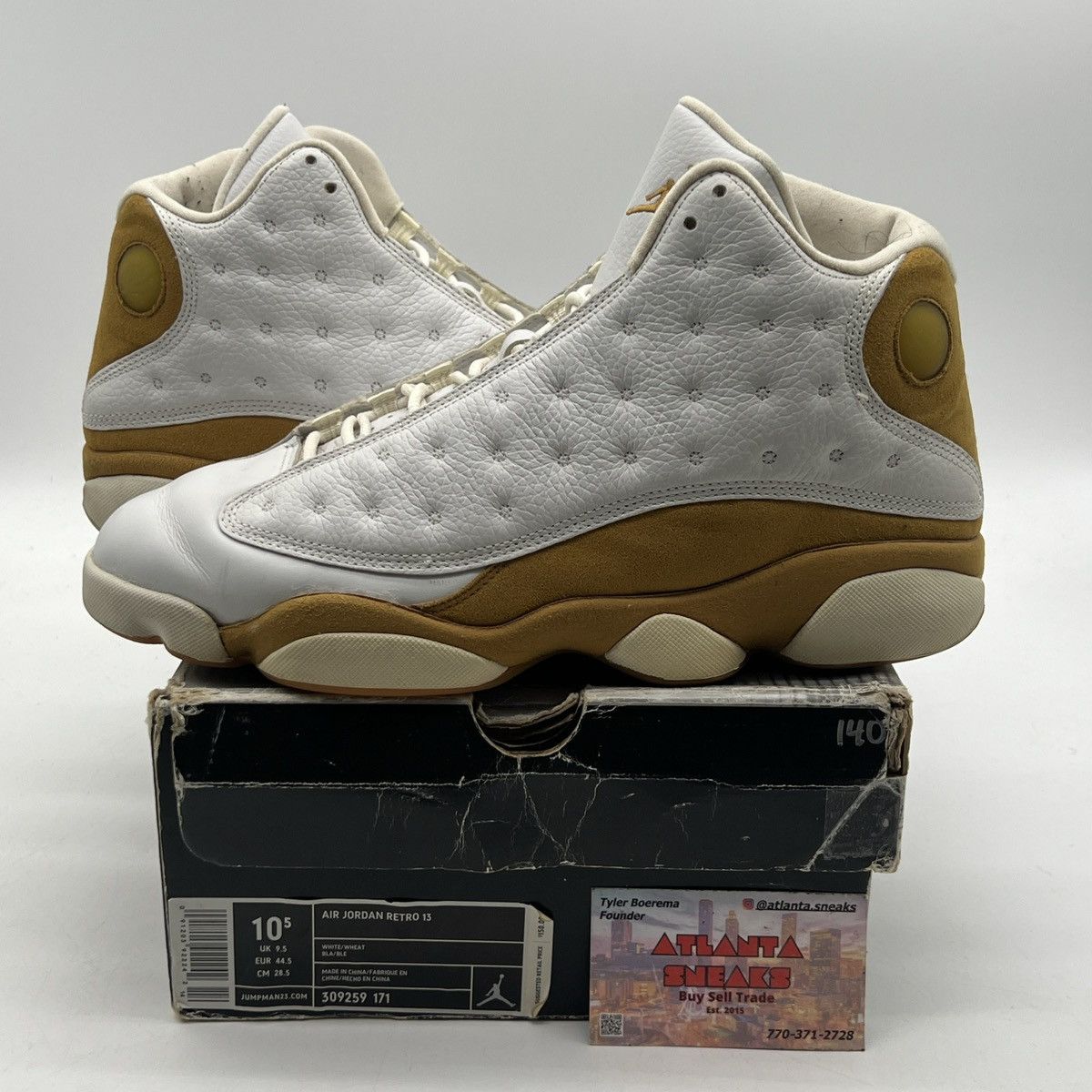 Jordan Brand Air Jordan 13 wheat Size US 10.5 / EU 43-44 - 1 Thumbnail