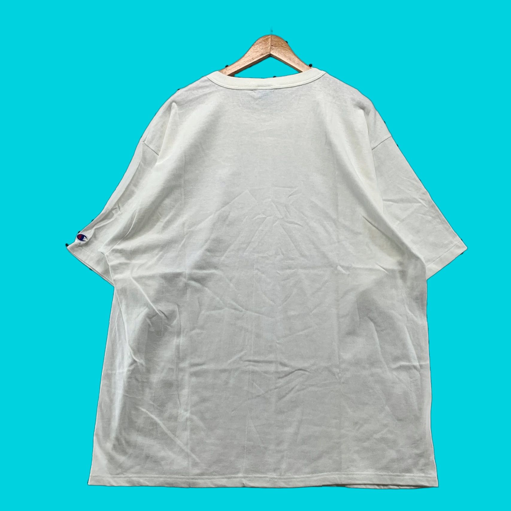Champion Champion T Shirt Mens 2XL White Single Stitch Embroidered Logo NWT Size US XXL / EU 58 / 5 - 1 Thumbnail