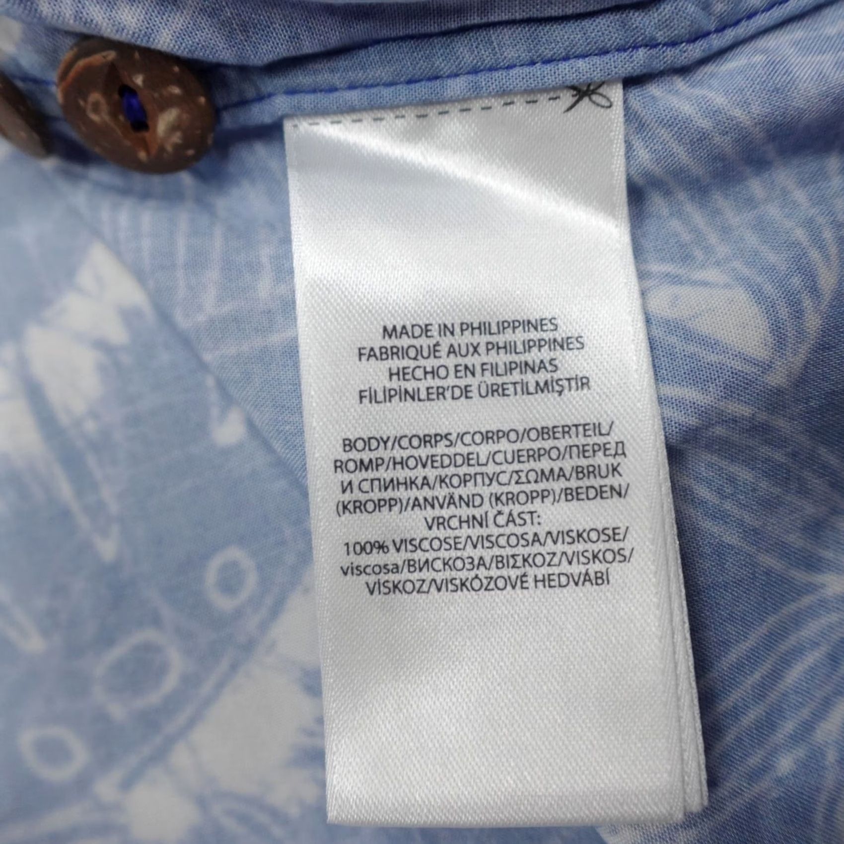 Polo Ralph Lauren Polo Ralph Lauren Classic Fit Hoffman Camp Shirt Hawaiian Blue Men's M Short Sleeve Button-Up Hawaiian Print Casual Travel Size US M / EU 48-50 / 2 - 5 Thumbnail