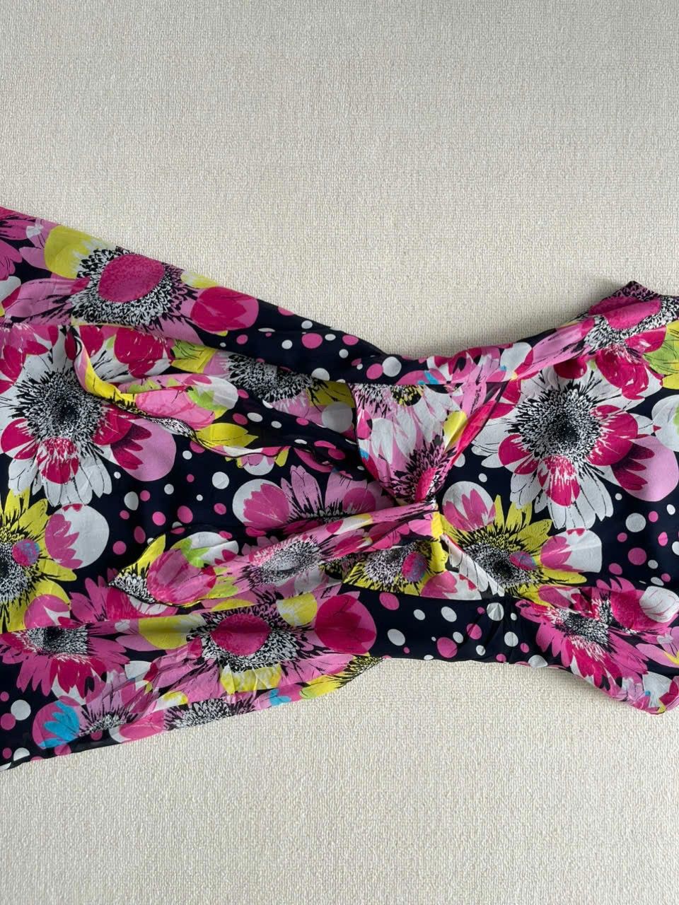 Escada Escada Floral print dress Size XS / US 0-2 / IT 36-38 - 6 Thumbnail