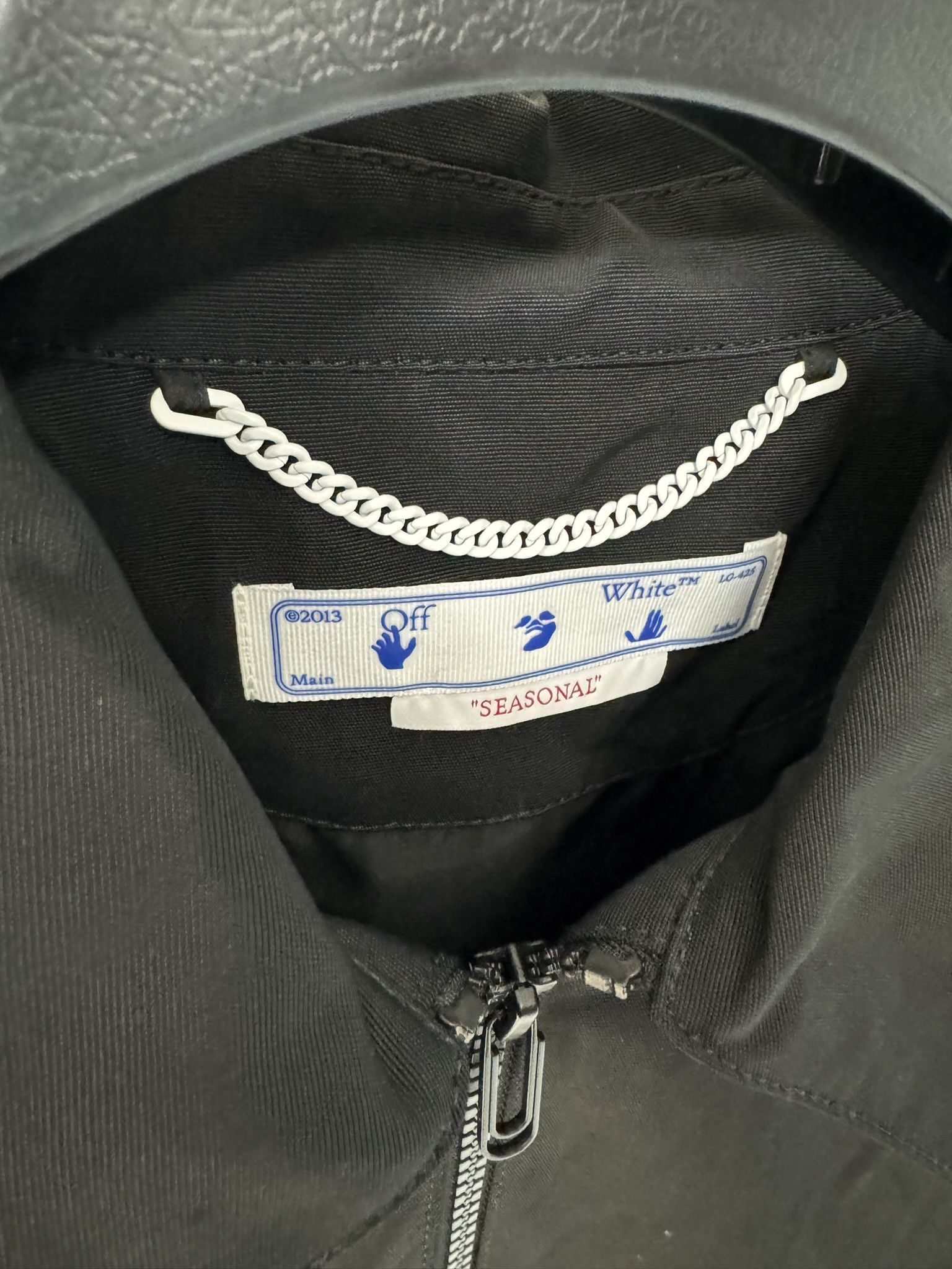 Off-White NWT OFF-WHITE™ Neen Harrington Style Jacket (MSRP$2265) Size US L / EU 52-54 / 3 - 2 Thumbnail