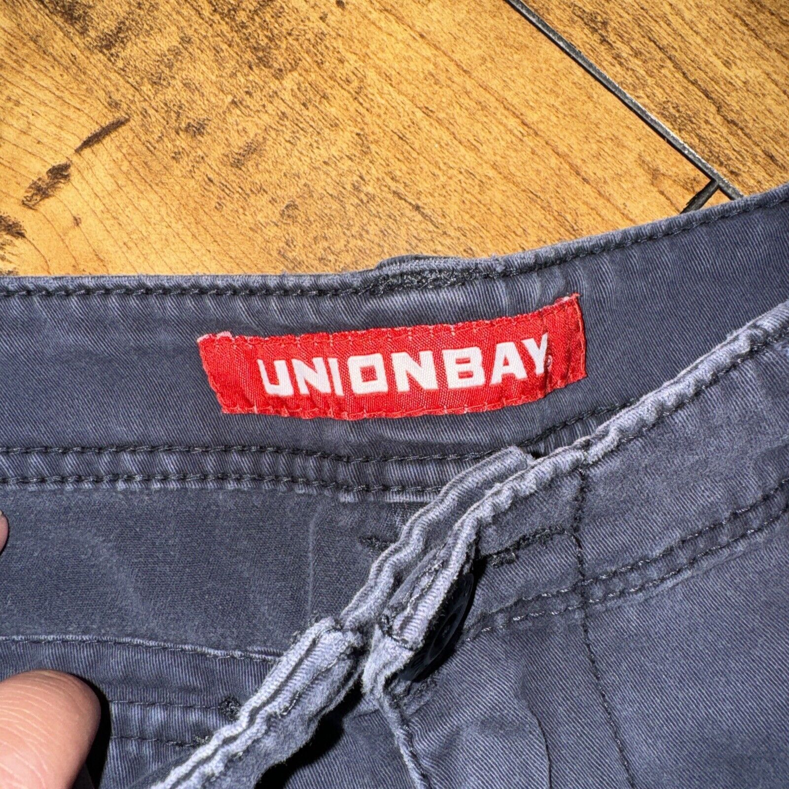 Japanese Brand × UNIONBAY Unionbay Cargo Shorts Navy Blue Size 32 Size US 32 / EU 48 - 4 Thumbnail