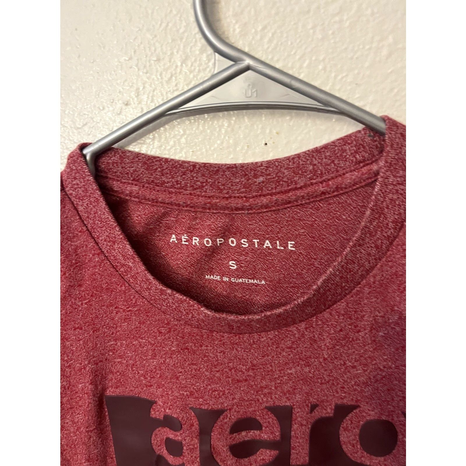 Aeropostale VINTAGE Aeropostale Logo T-Shirt Mens Shirt S Red Logo Casual 90s? Size US S / EU 44-46 / 1 - 2 Thumbnail