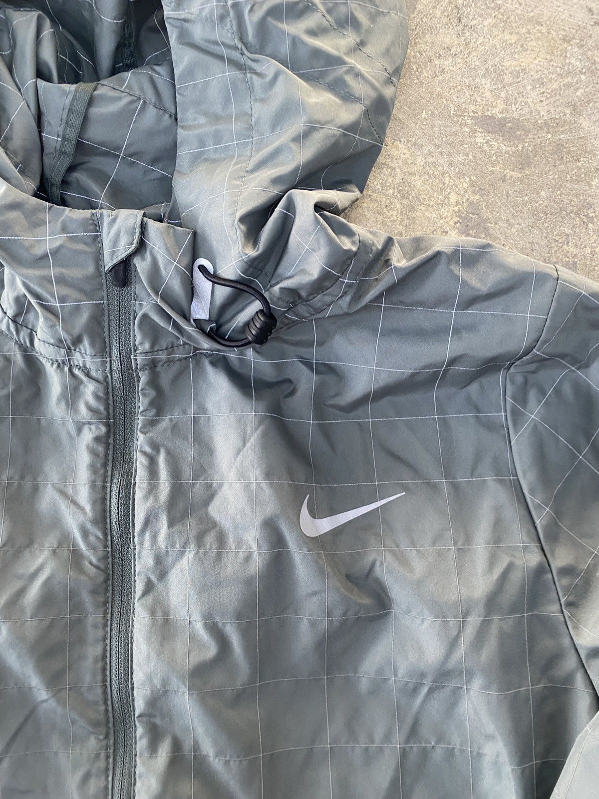 Nike Nike Running Jacket Nylon Green Size US XS / EU 42 / 0 - 2 Thumbnail