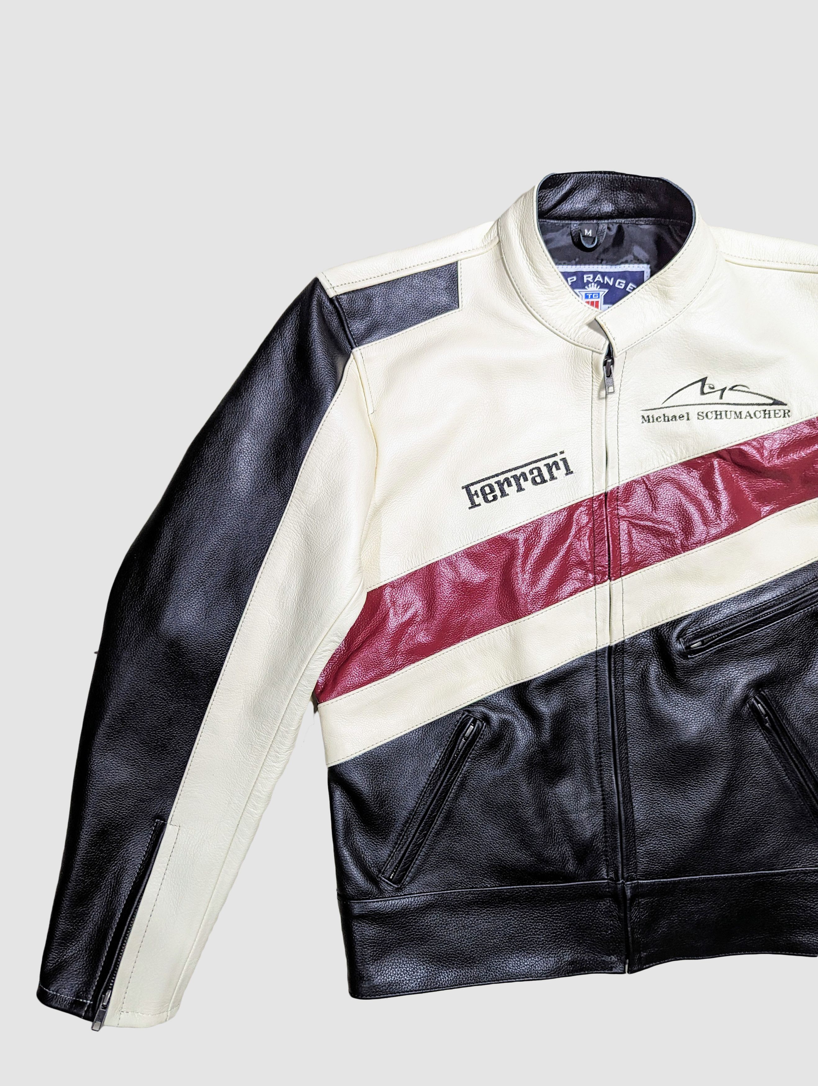 Ferrari Ferrari Leather Jacket Vintage F1 Streetwear "Free Shipping" Size US M / EU 48-50 / 2 - 2 Thumbnail