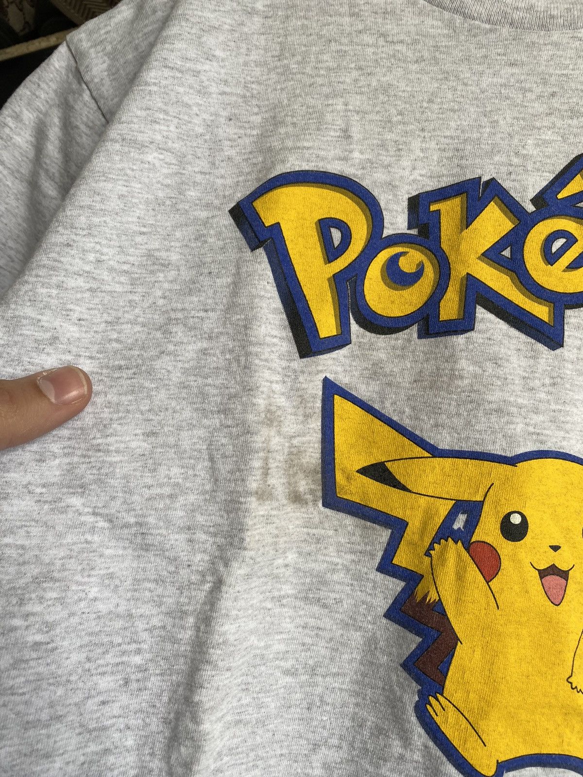 Cartoon Network × Pokemon × Vintage 1999 Pokemon Pikachu Japanese Cartoon Licensed Shirt Mens S Size US S / EU 44-46 / 1 - 8 Thumbnail