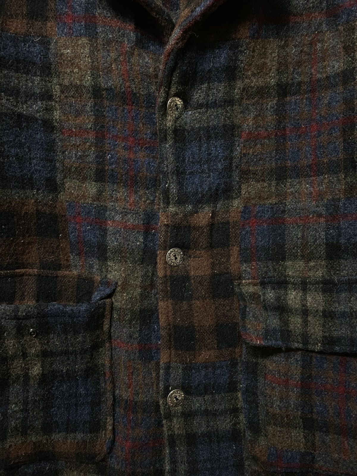 Woolrich Woolen Mills 80s Woolrich Native wool Aztec navajo mexico blanket jacket Size US M / EU 48-50 / 2 - 8 Thumbnail