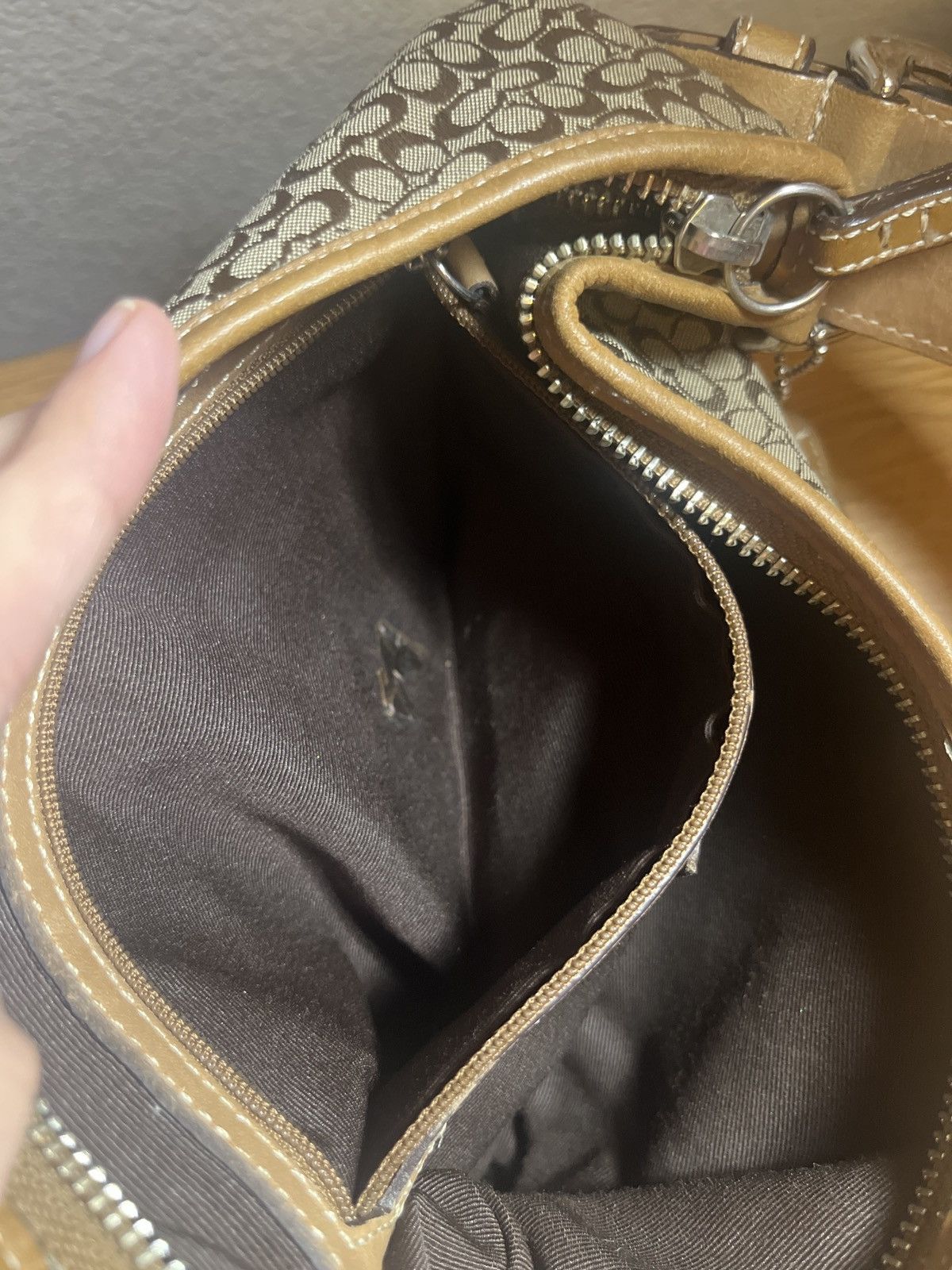 Coach × Vintage Vintage Coach Hobo Shoulder Bag Size ONE SIZE - 3 Thumbnail