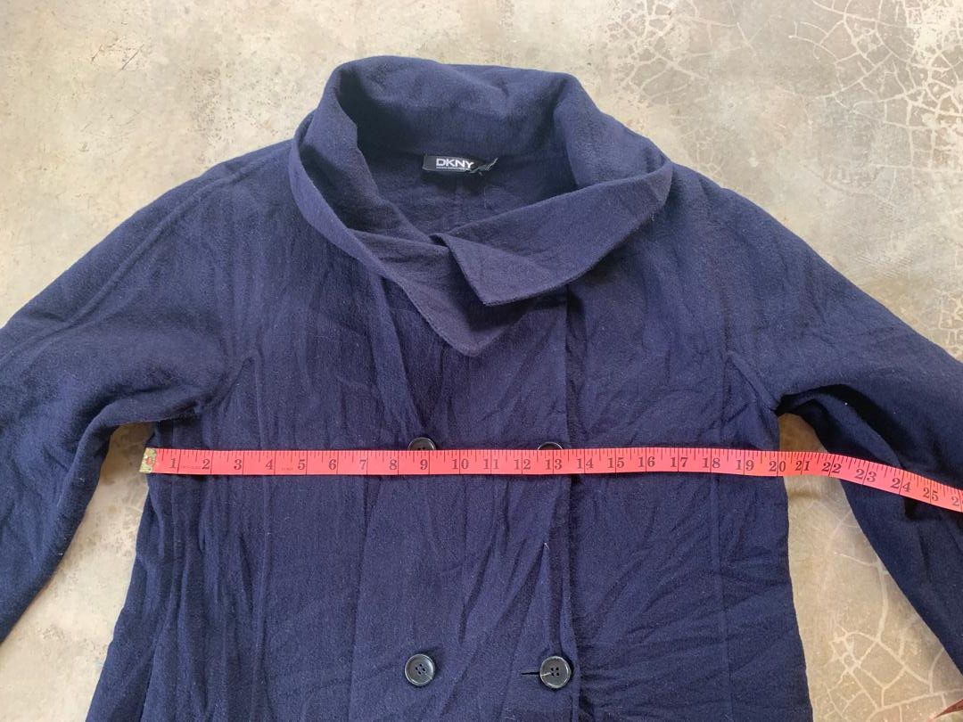 DKNY DKNY Long Coat Wool Size M / US 6-8 / IT 42-44 - 11 Thumbnail