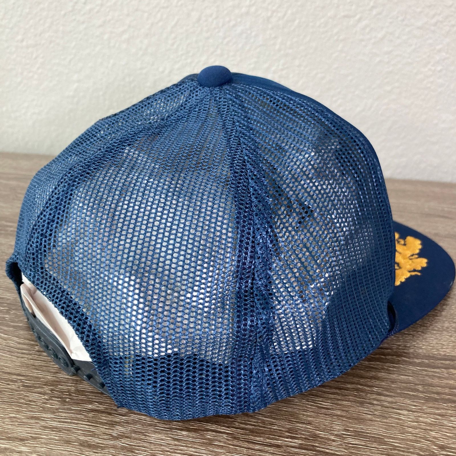 Vintage Vintage Blue Captain Snapback Hat Unisex Nautical 80s Size ONE SIZE - 11 Thumbnail