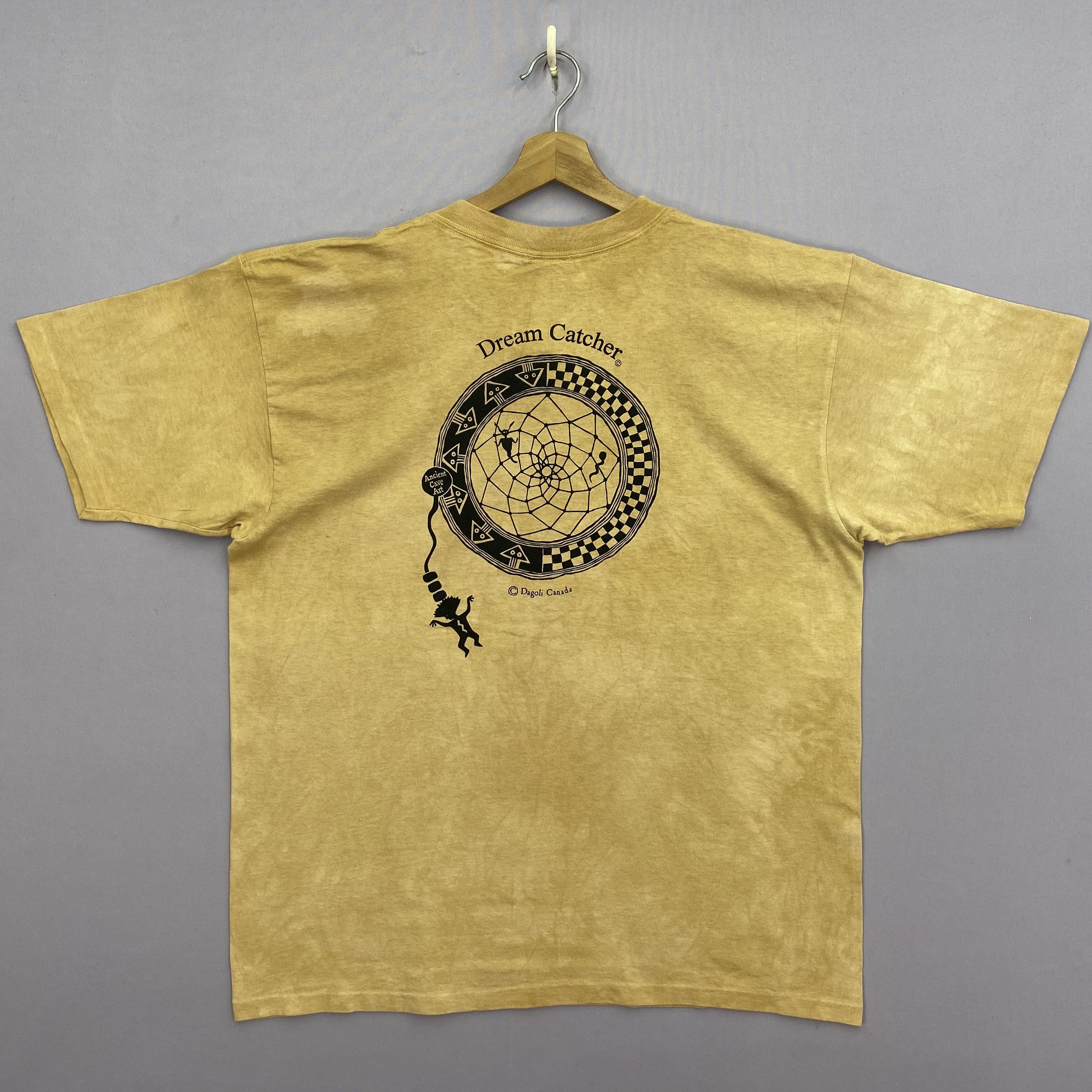 Other Vintage 90s Dagoli Canada Indigenous Arts T-Shirt | GF10118 Size US XL / EU 56 / 4 - 2 Thumbnail