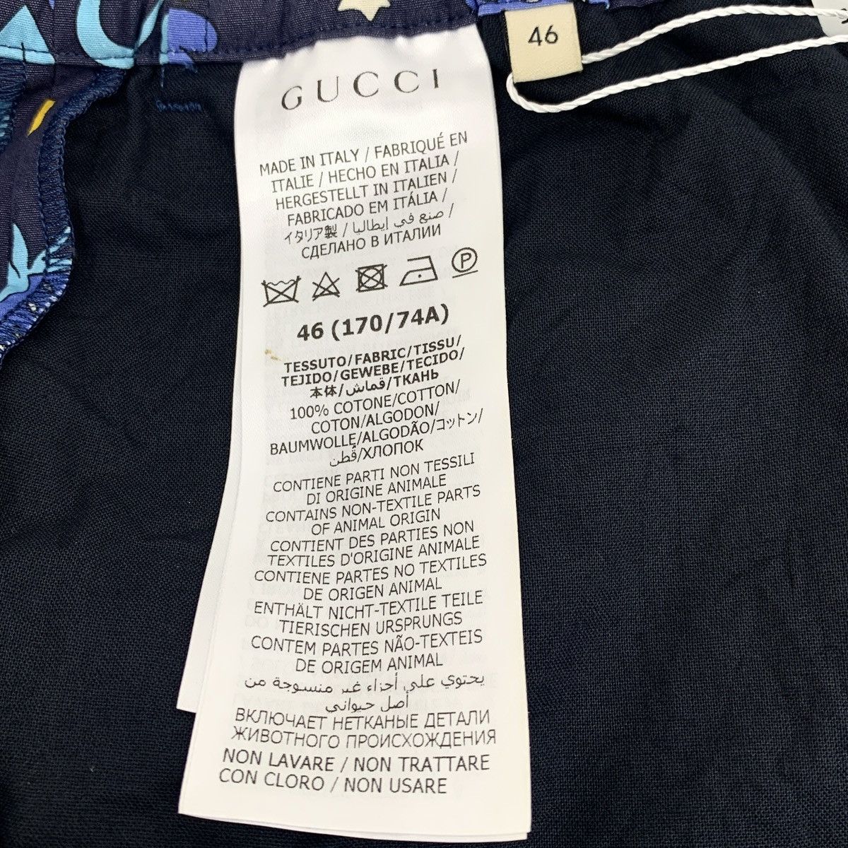 Gucci Gucci Floral Letter All-over Print Casual Shorts K26WX Size US 32 / EU 48 - 6 Thumbnail