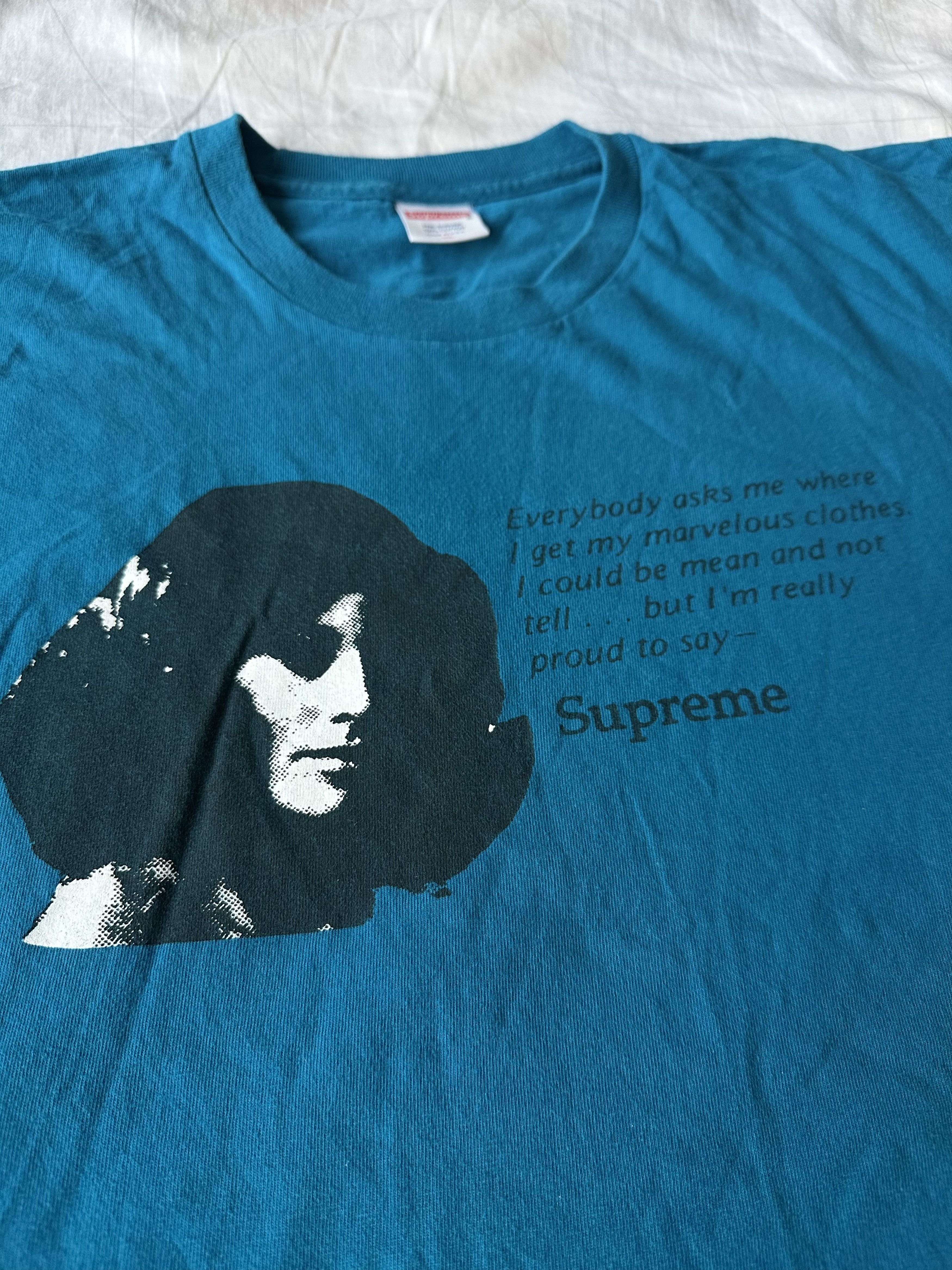 Supreme SS17 Supreme Mean Everybody Asks Tee Size US XL / EU 56 / 4 - 2 Thumbnail