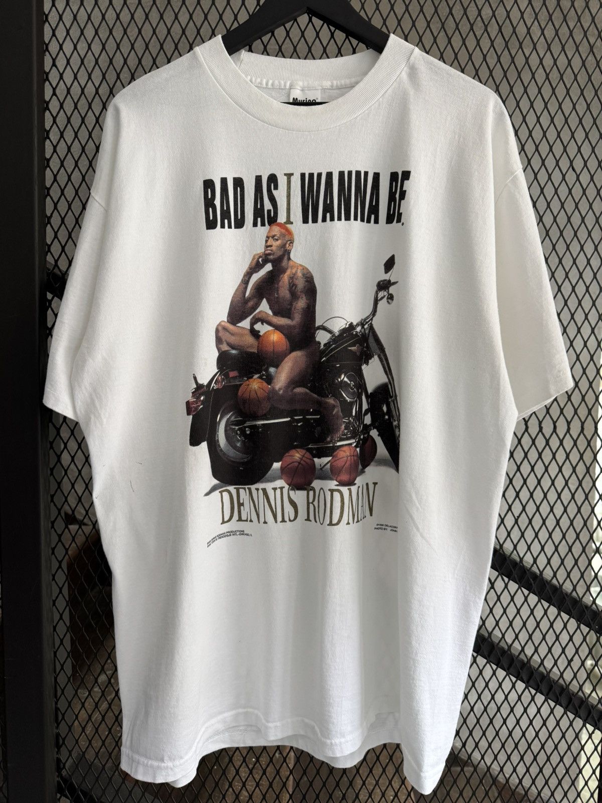 Vintage Vintage 1996 Dennis Rodman Bad As I Wanna Be Tee | Grailed