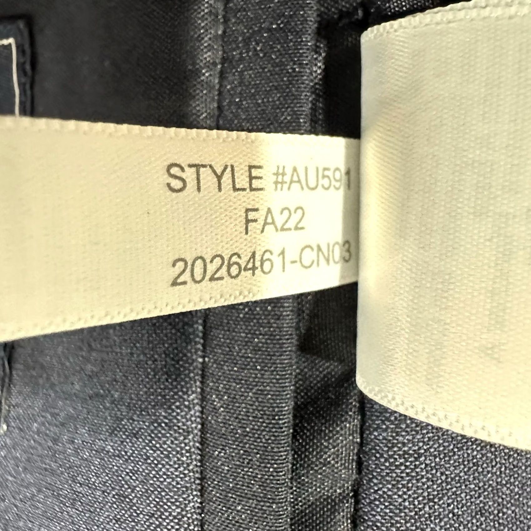 J.Crew J.CREW Thompson Navy Blue Blazer Shirt Jacket 44R Regular Fit Notch Lapel Single-Breasted Two-Button Adult Men Navy Blue Vintage: No Size 44R - 6 Thumbnail