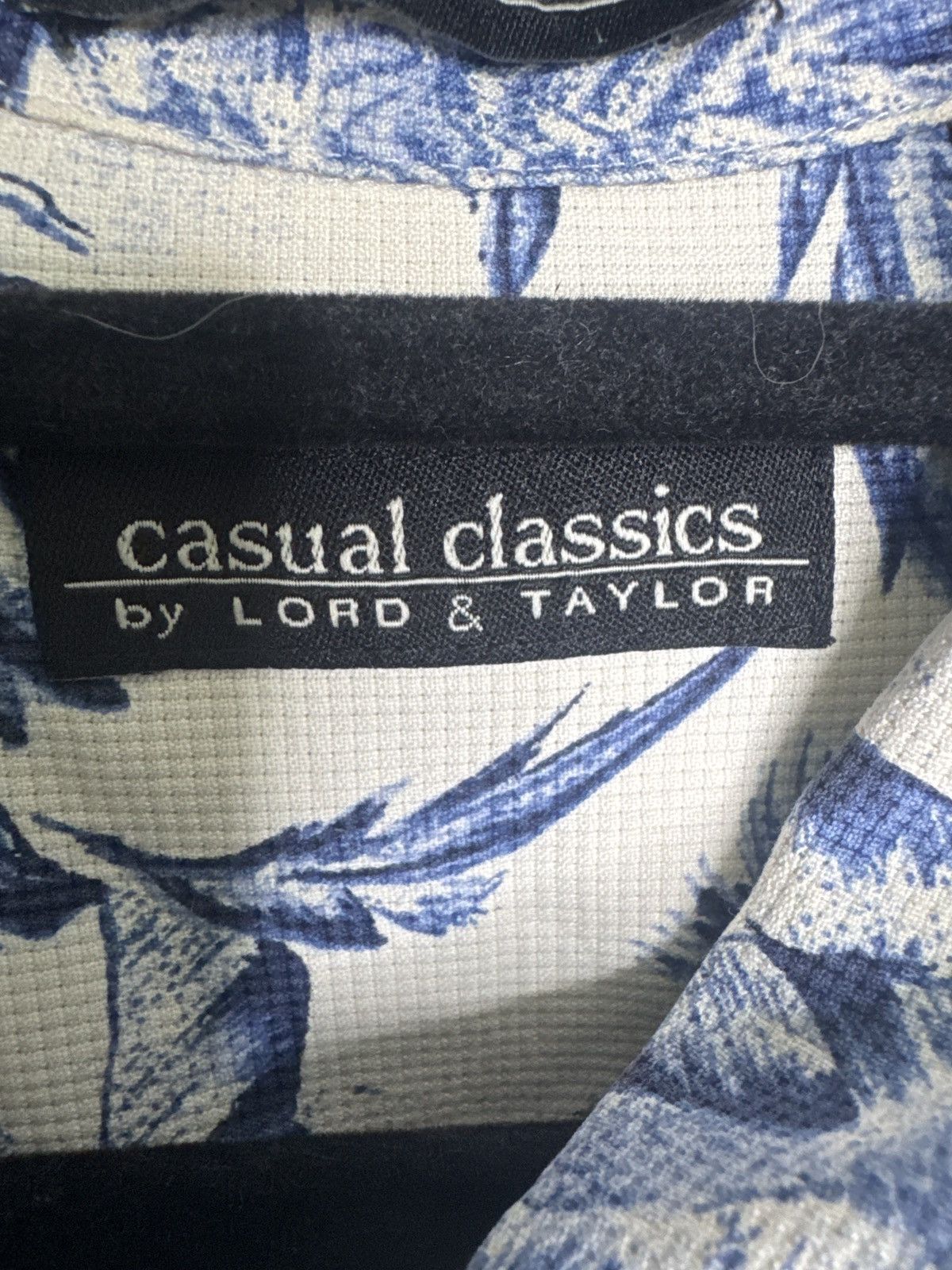 Lord & Taylor Vintage Lord & Taylor Pure Silk Shirt Kensington Collection Size US XL / EU 56 / 4 - 2 Thumbnail
