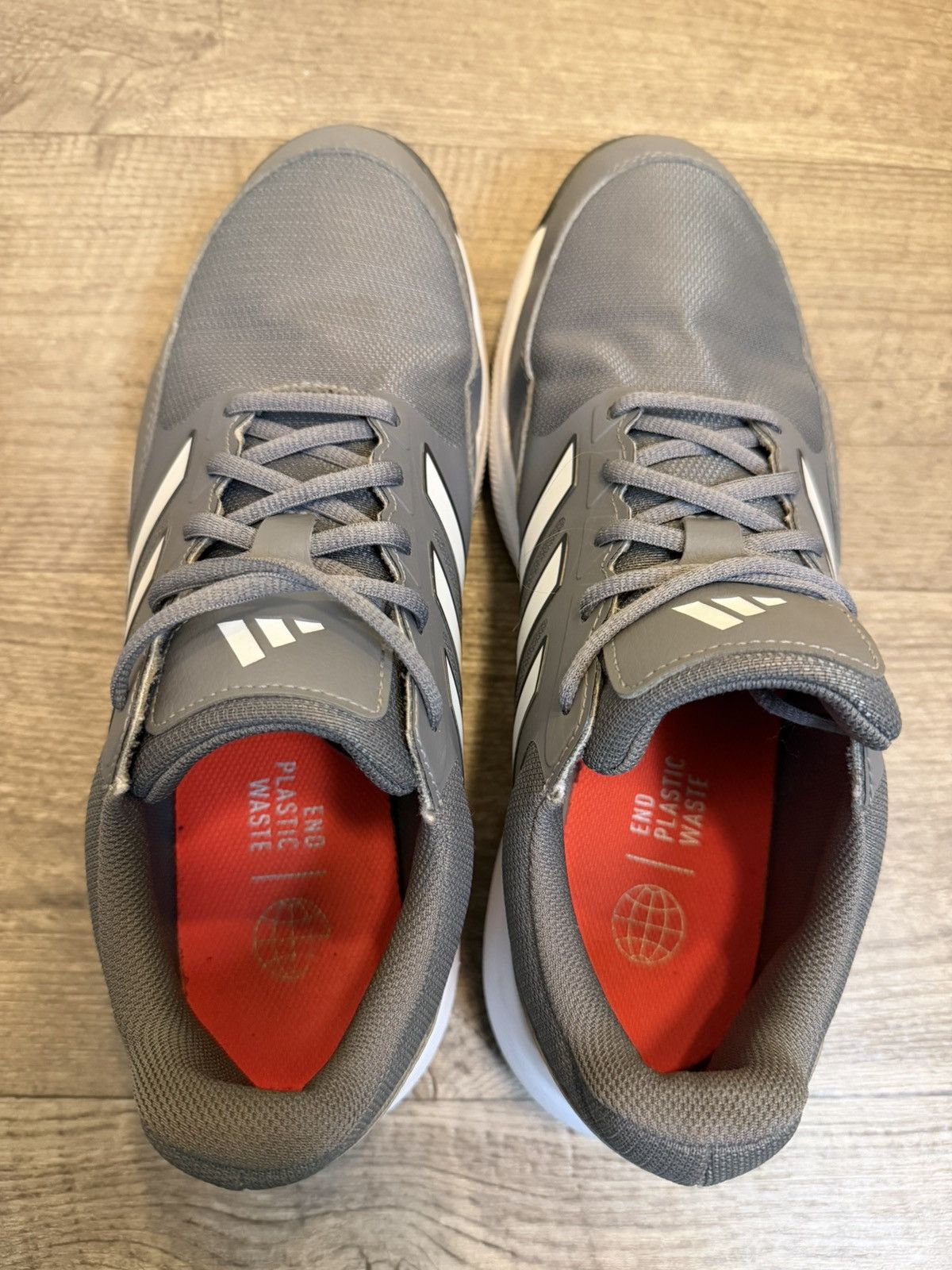 Adidas Adidas Tech Response 3.0 Golf Shoes Gray & White Mens 9.5 Size US 9.5 / EU 42-43 - 7 Thumbnail