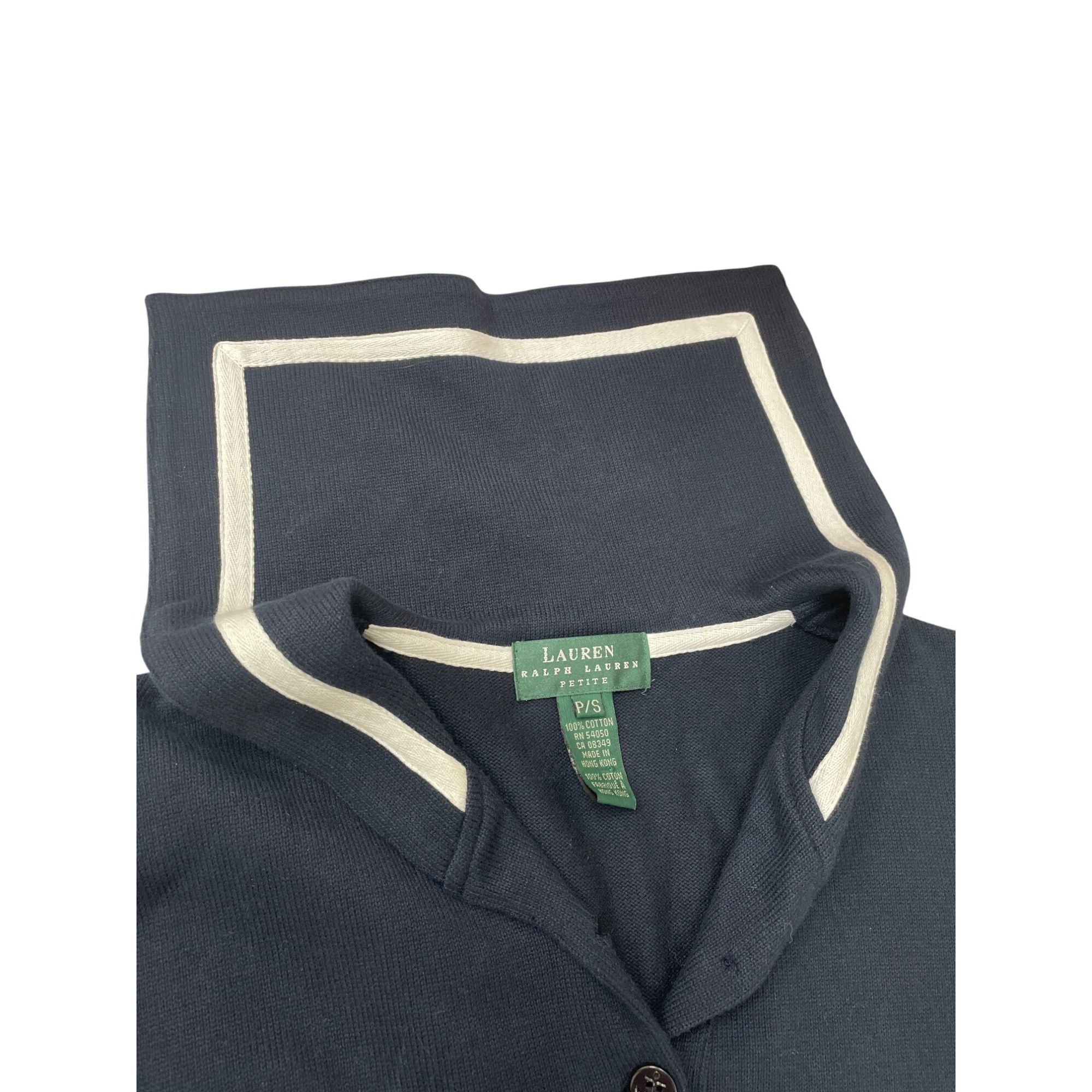 Lauren Ralph Lauren Lauren Ralph Lauren womans Navy Blue White Nautical Maxi Dre Size S / US 4 / IT 40 - 8 Thumbnail