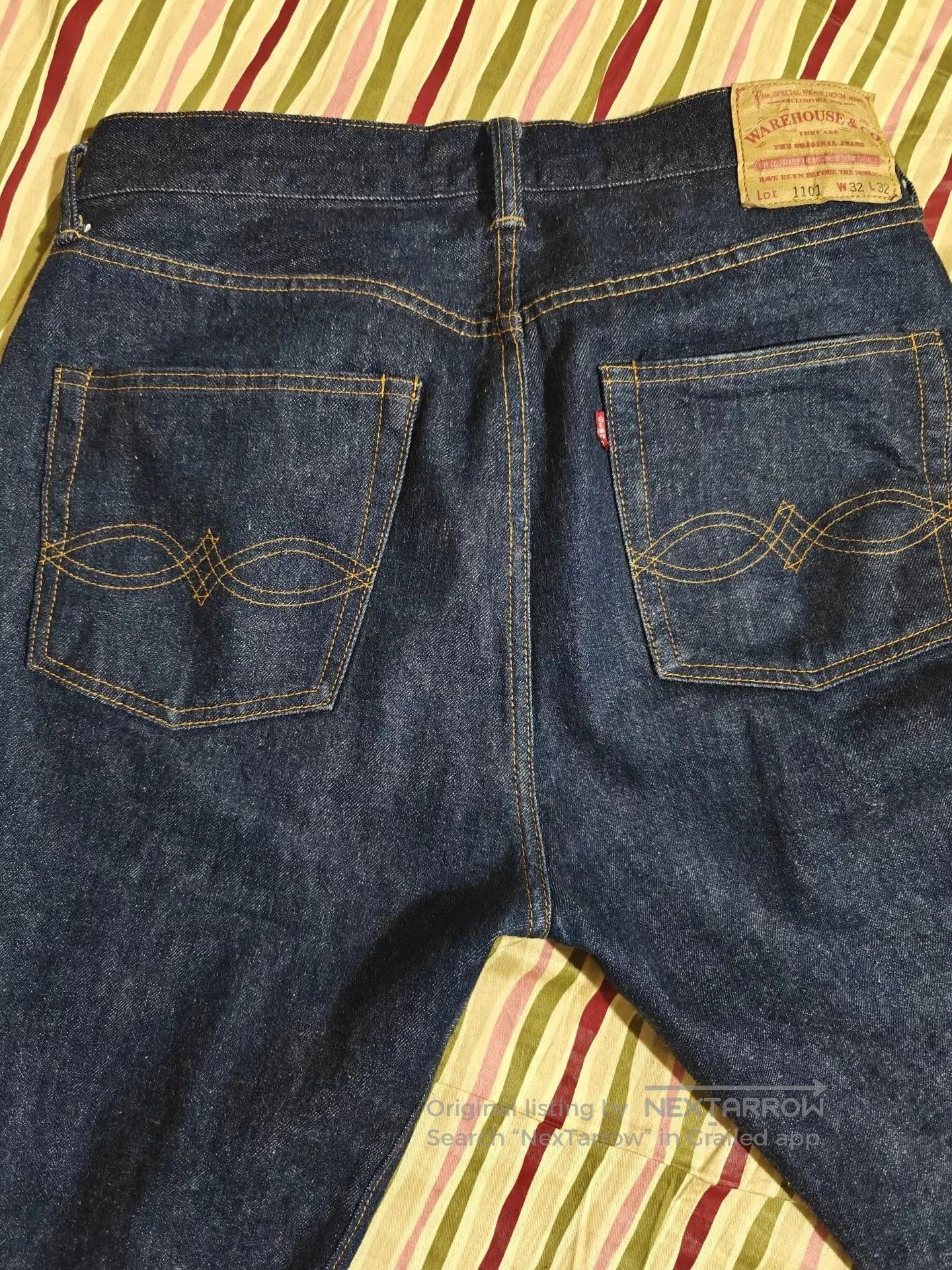 Warehouse WAREHOUSE Lot 1101 1970s Big E Jeans. Size US 32 / EU 48 - 6 Thumbnail