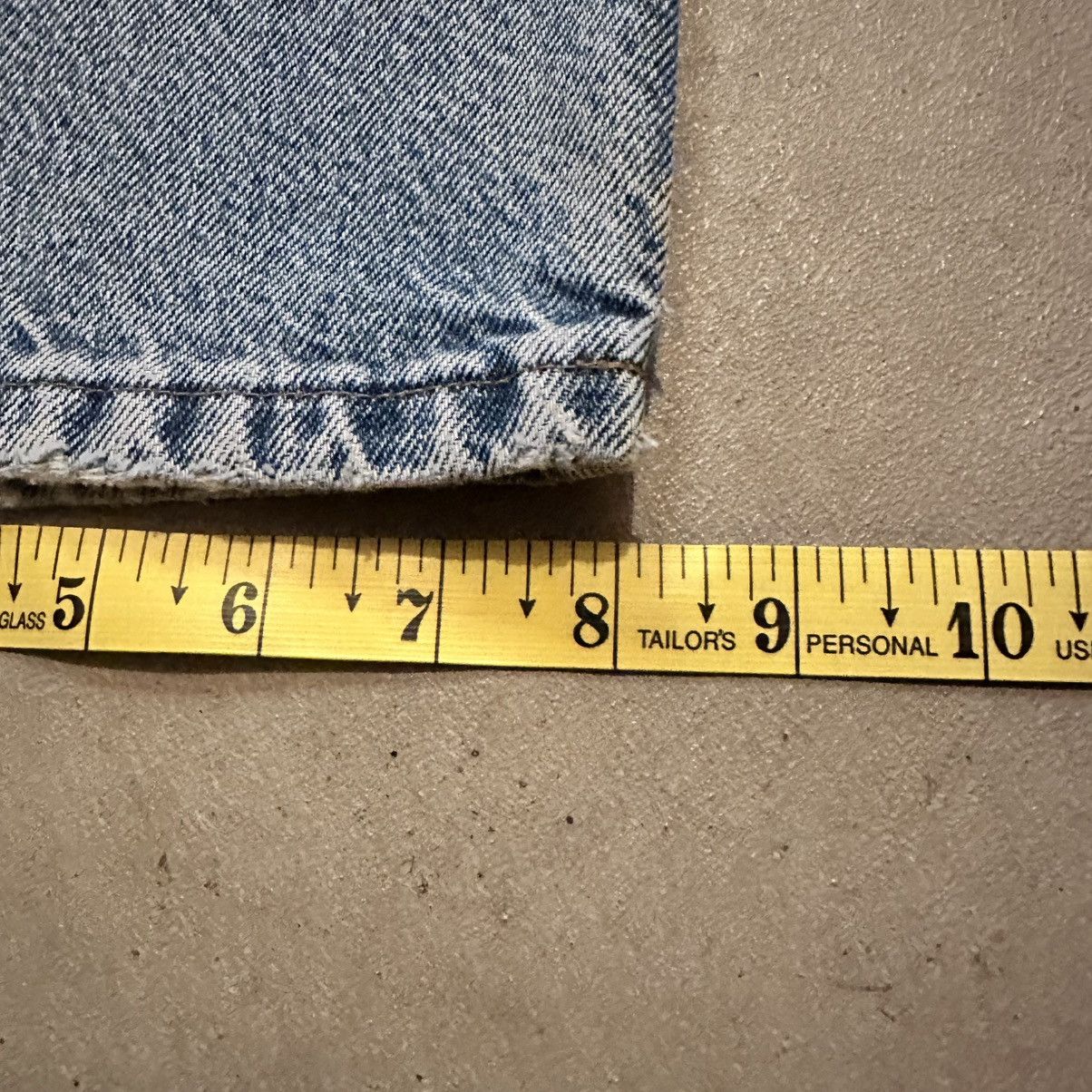 Levi's Vintage 90s Levis 540 Washed Denim Bronze Tab Blue Jeans Size US 36 / EU 52 - 13 Thumbnail