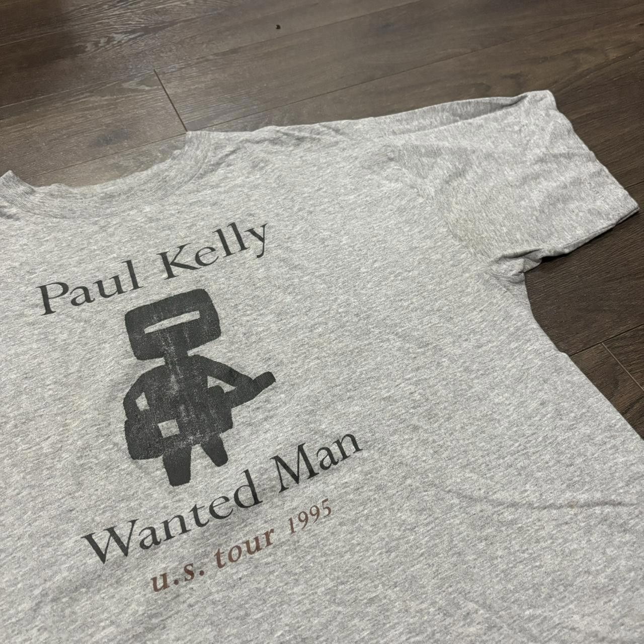 Designer Vintage Paul Kelly wanted man us tour t shirt 1995 M Size US M / EU 48-50 / 2 - 1 Thumbnail