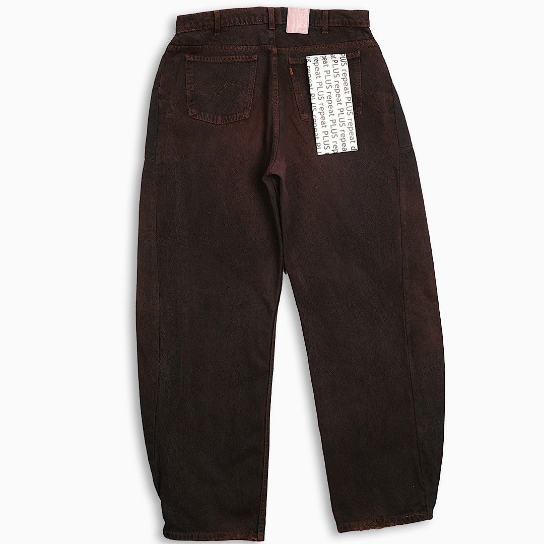 Japanese Brand × Levi's × Vintage REPEAT PLUS 002 Dirty Brown 35 Inch (RP002W3501) Size US 35 - 2 Thumbnail