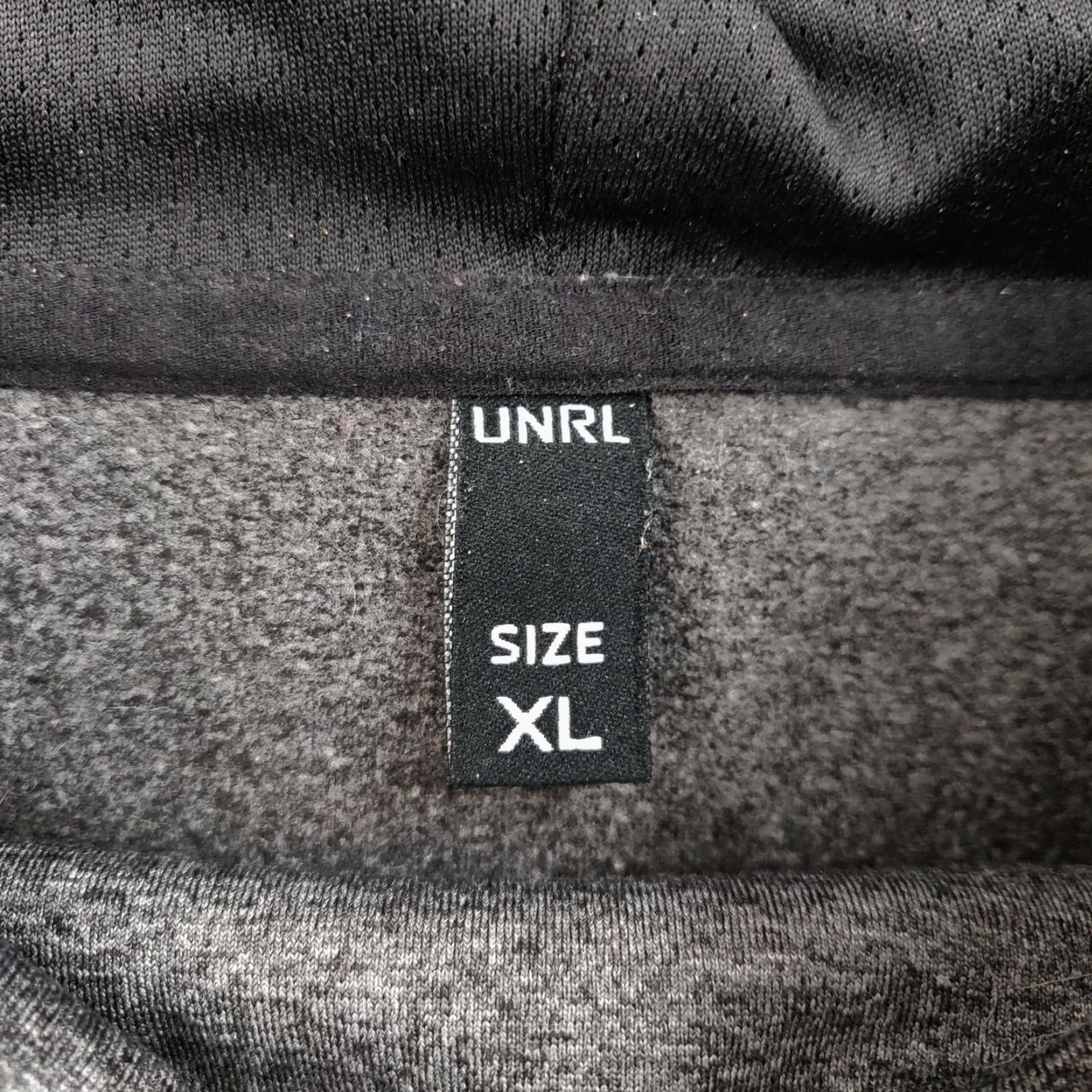 Vintage UNRL Hoodie Mens XL Gray Pullover Long Sleeve Golf Performance Crossover Size US XL / EU 56 / 4 - 7 Thumbnail