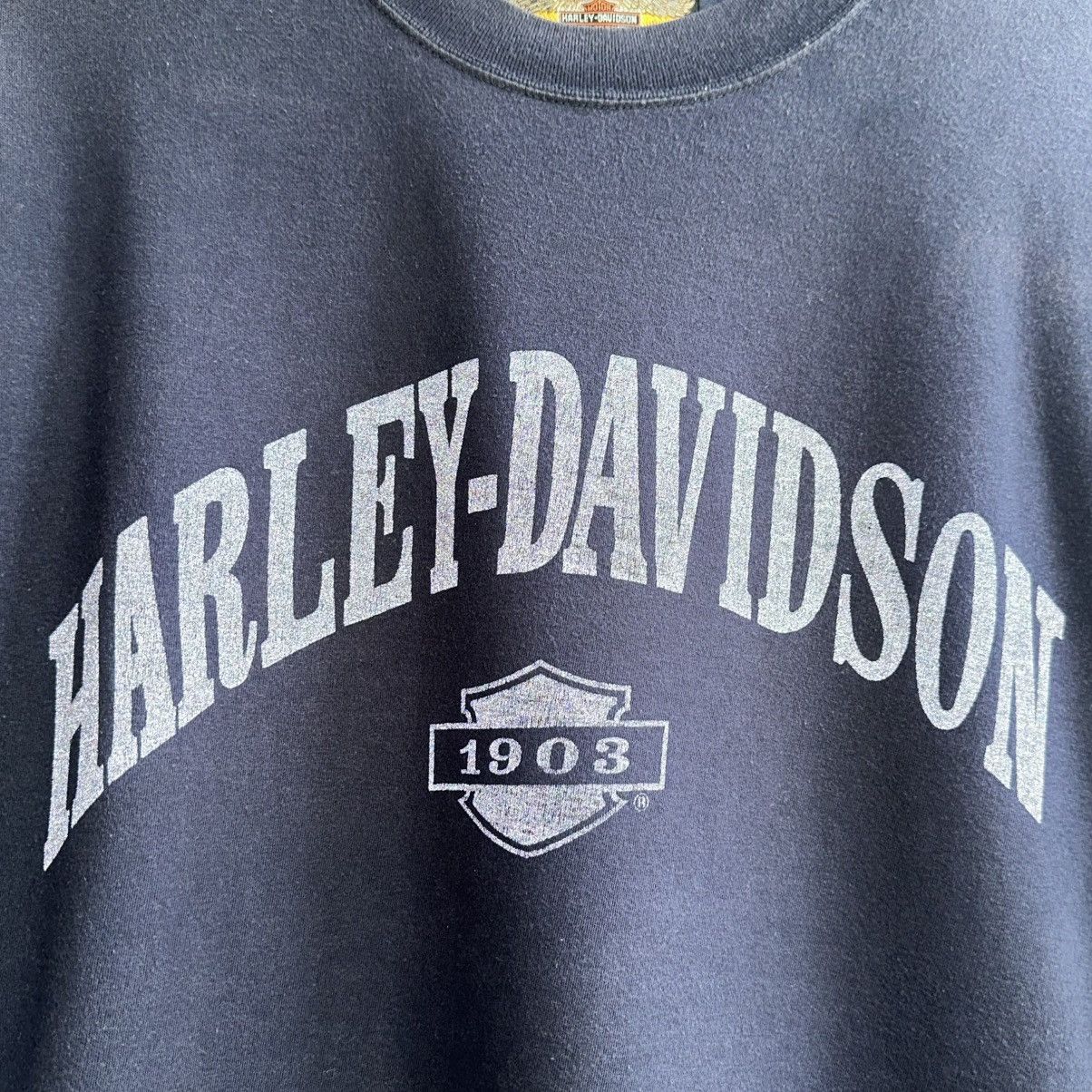 Harley Davidson Vintage Harley Davidson Reflective Big Logo Tee Size US XL / EU 56 / 4 - 5 Thumbnail