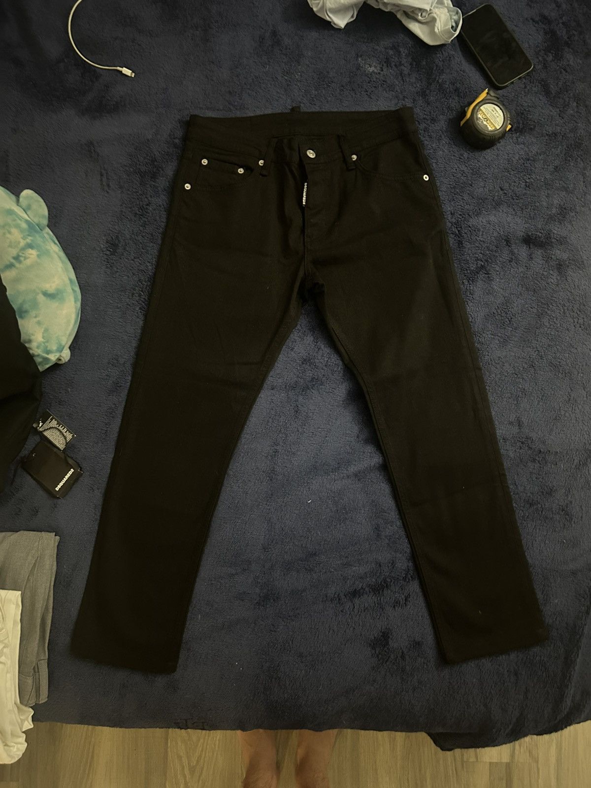 Dsquared2 dsquared2 black jeans Size US 30 / EU 46 - 1 Thumbnail