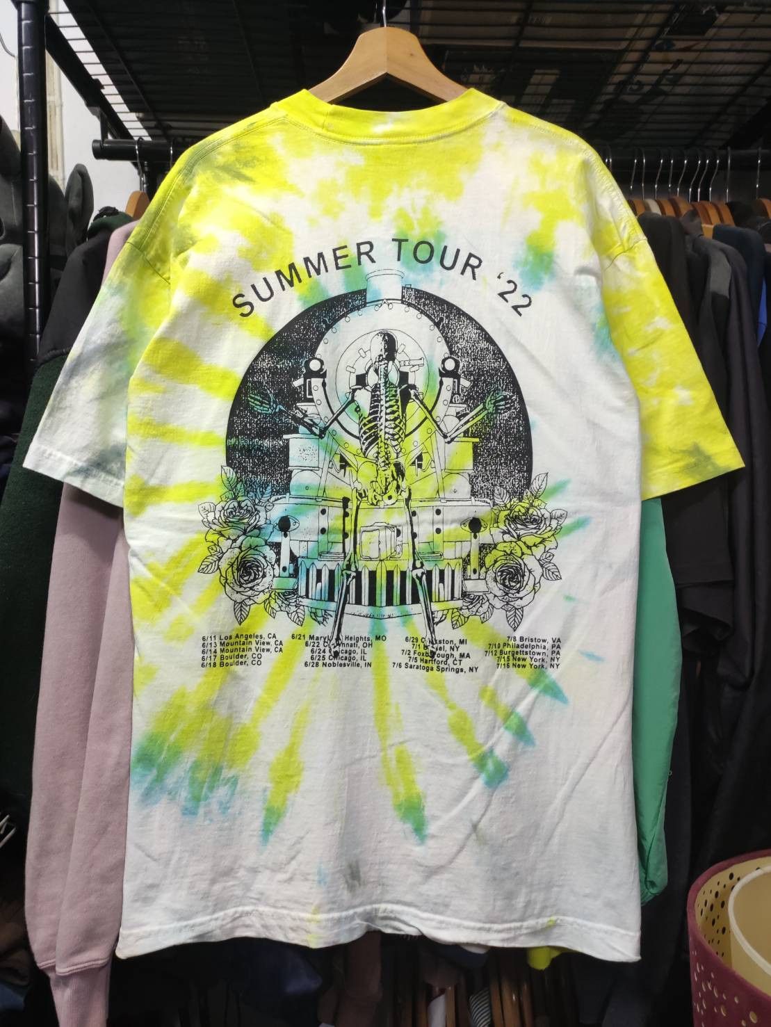 Online Ceramics Online Ceramics Company Jamboree Dead And Co 2022 T-Shirt Size US L / EU 52-54 / 3 - 2 Thumbnail