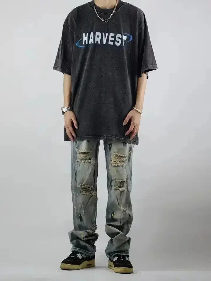 Japanese Brand High Street Vintage Broken Jeans Men's Summer Vibe Style Size US 32 / EU 48 - 3 Thumbnail