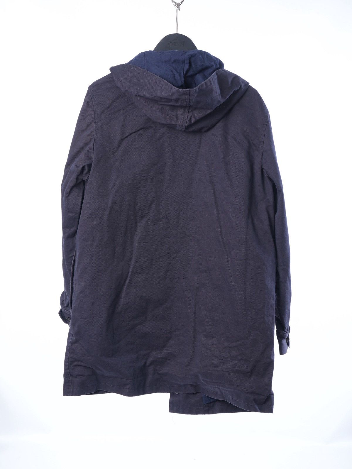 A.P.C. A.P.C. APC Vintage Navy Blue Hooded Parka Jacket M Size US M / EU 48-50 / 2 - 8 Thumbnail