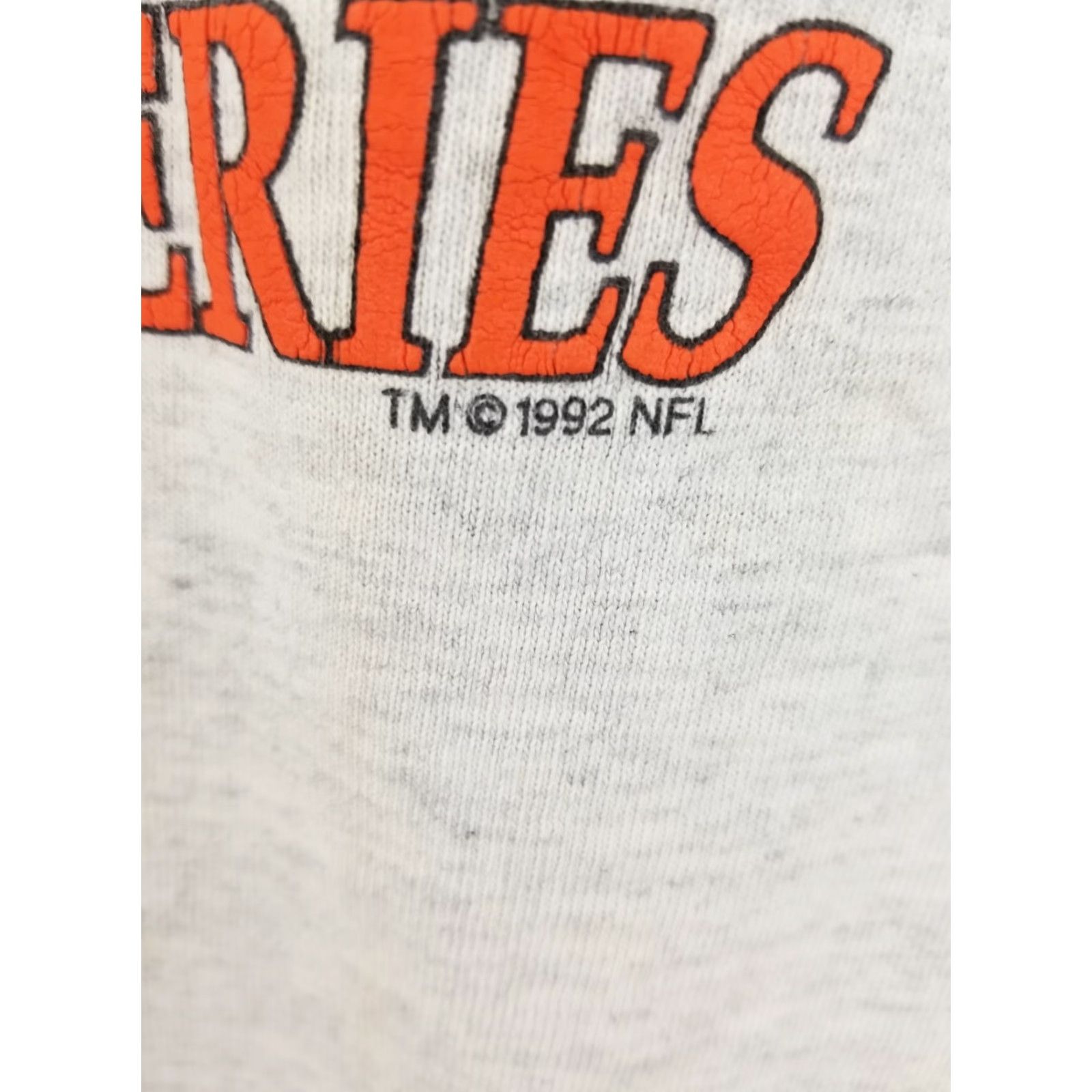 NFL VINTAGE 92' CLEVELAND BROWNS NFL GENUINE SERIES GRAY FOOTBALL JERSEY SZ XLARGE Mens XL Gray Jersey NFL Browns Football Vintage 90s Size US XL / EU 56 / 4 - 3 Thumbnail