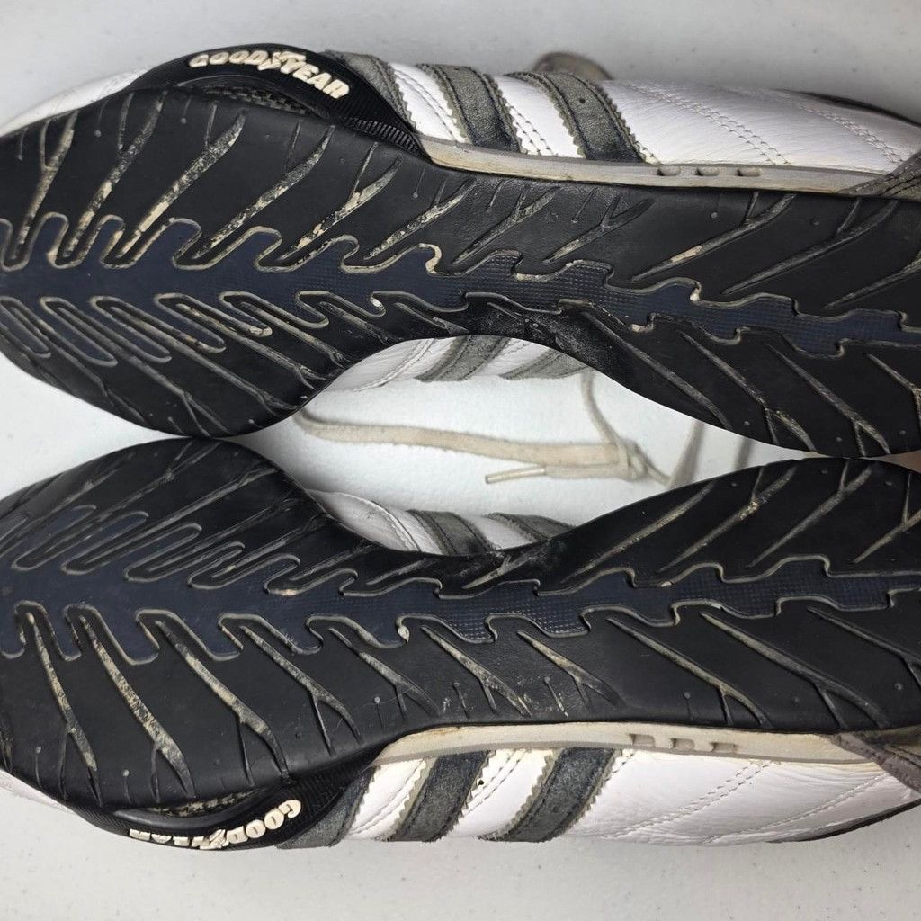 Adidas Adidas Goodyear Team Y2K Racing Sneakers White Motorsport Dr Size US 11.5 / EU 44-45 - 6 Thumbnail