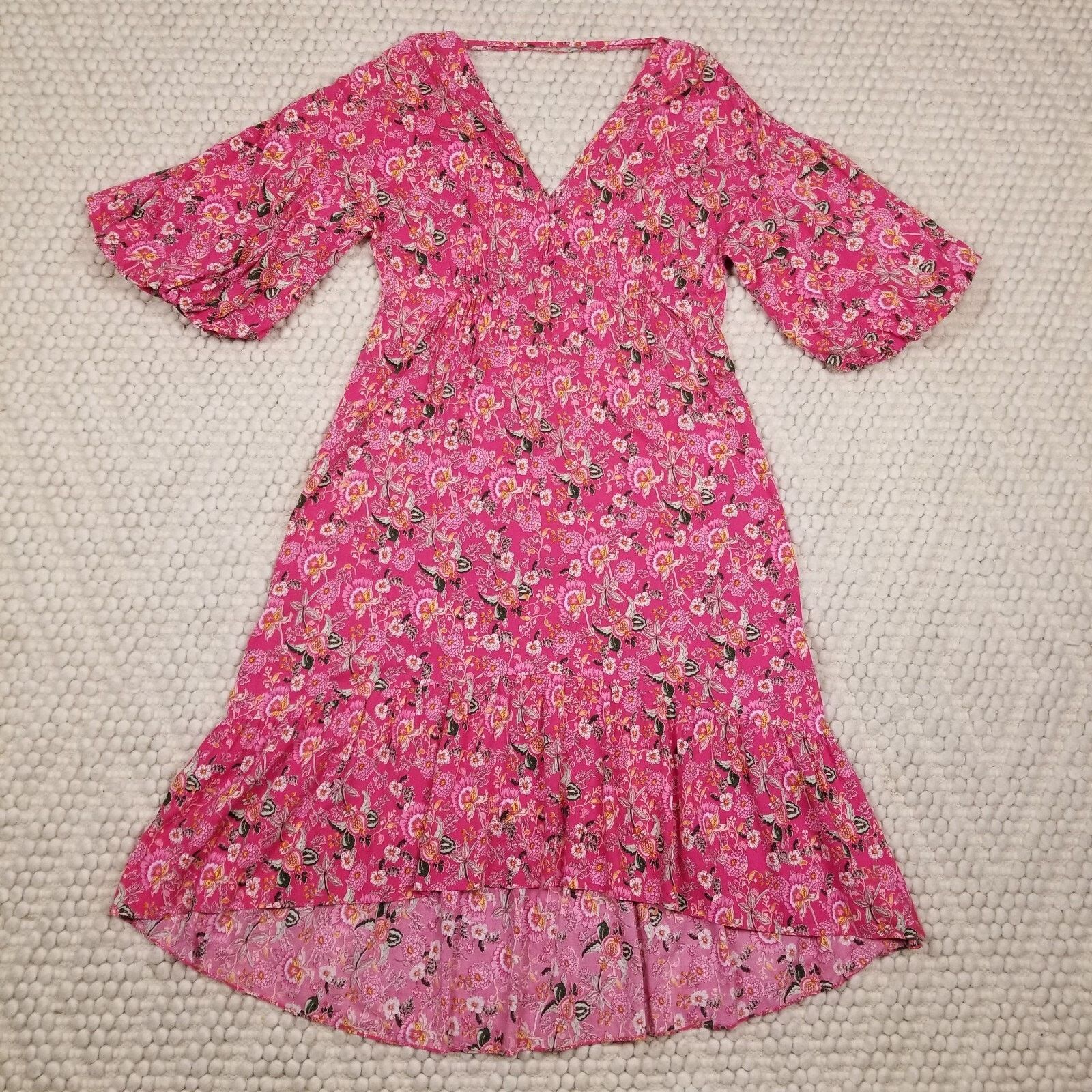 MISA Los Angeles MISA Los Angeles Pink Johanna Dress Sz Large Size L / US 10 / IT 46 - 6 Thumbnail