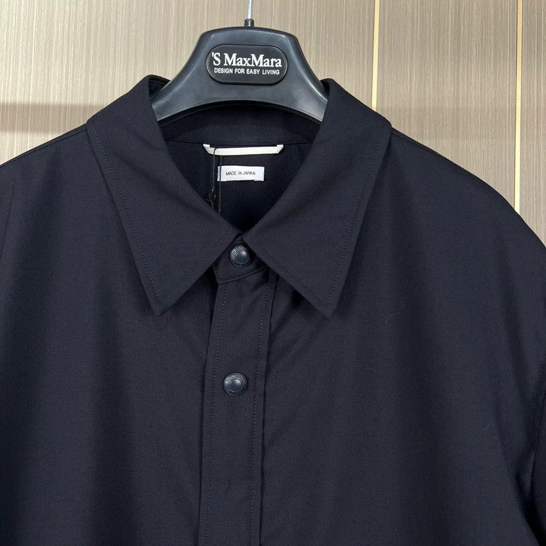 Thom Browne Thom Browne size2 Wool striped four-barrel shirt jacket Size US M / EU 48-50 / 2 - 3 Thumbnail