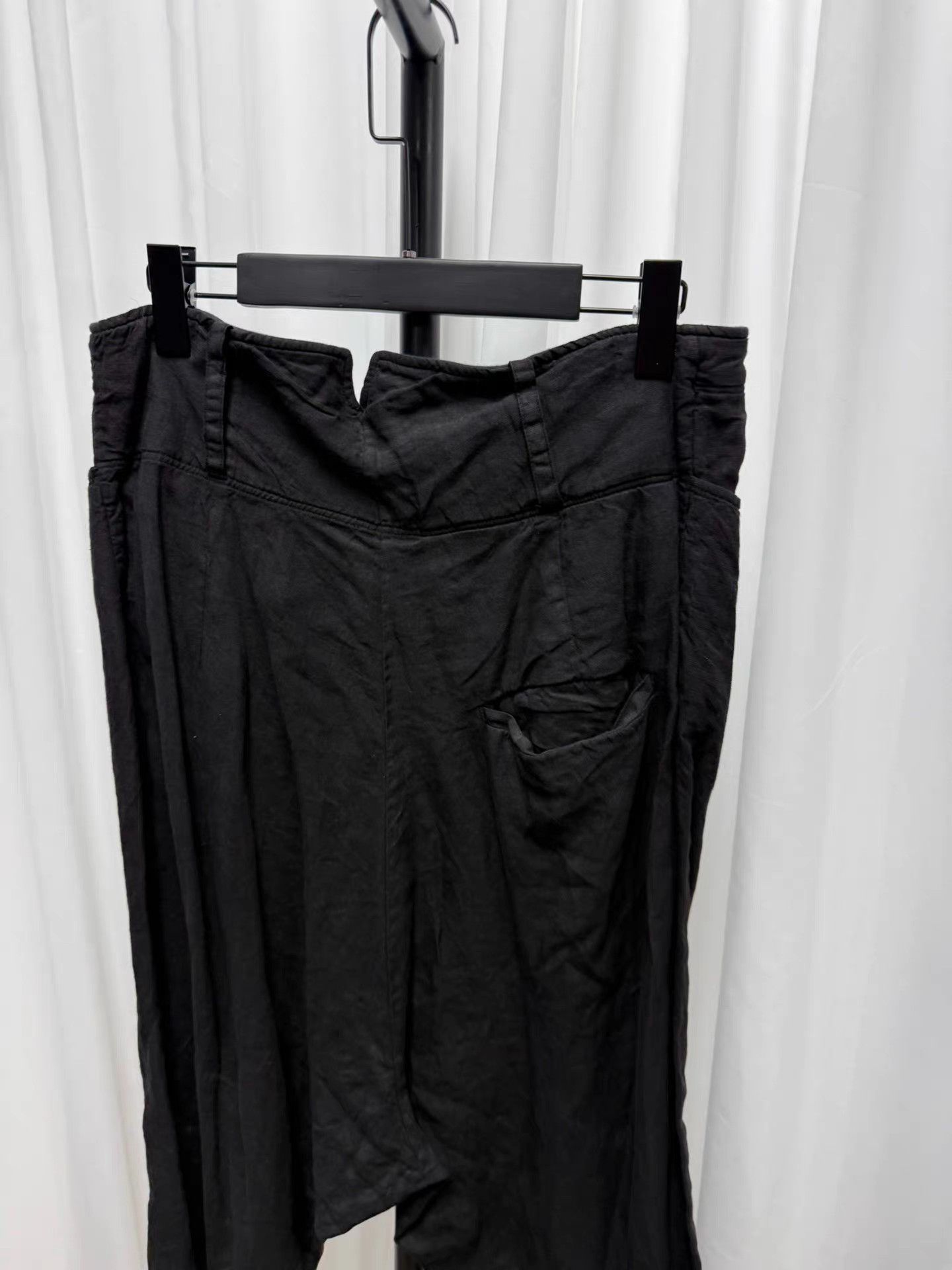 Lost & Found Ria Dunn Lost found Dark Linen Trousers K20 Size US 31 - 6 Thumbnail
