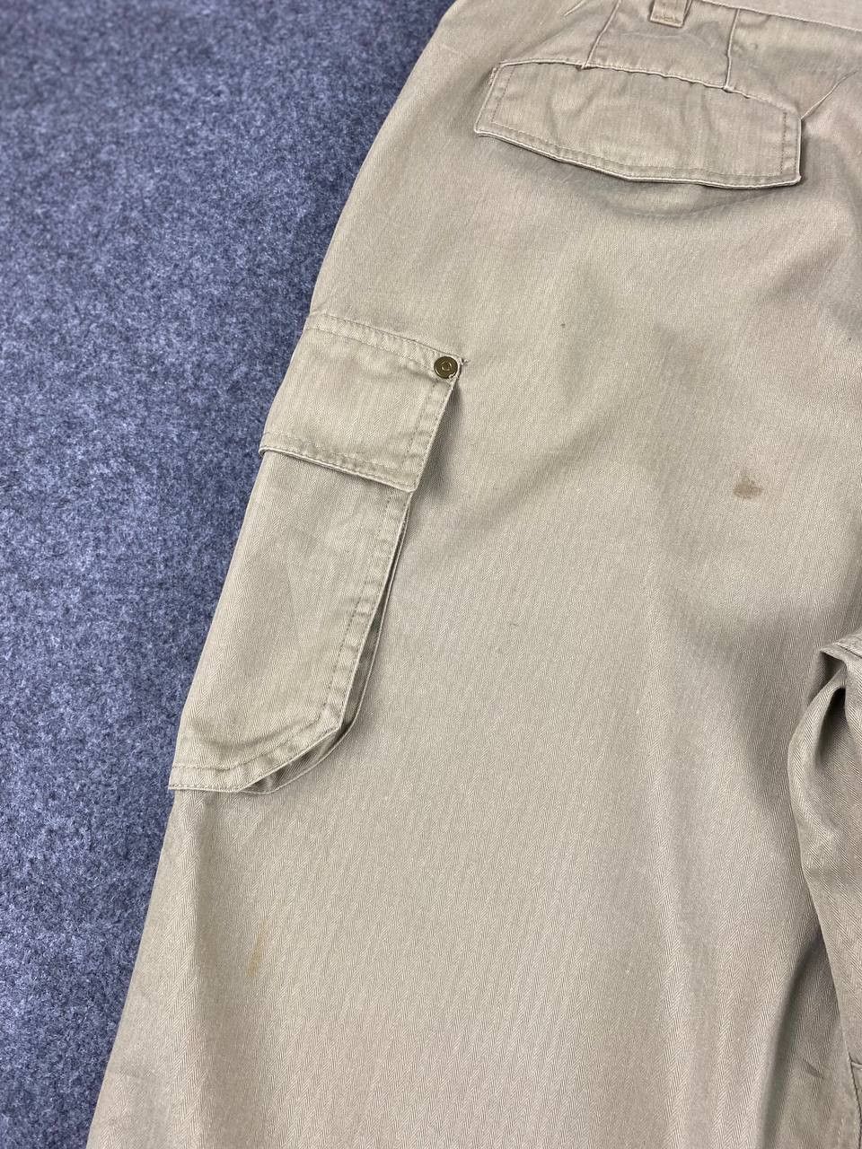 Japanese Brand japanese brand herringbone twill cargo pants nice design Size US 35 - 4 Thumbnail