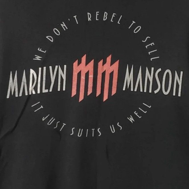 Marilyn Manson × Vintage Vintage 2003 Marilyn Manson Shirt Size US S / EU 44-46 / 1 - 5 Thumbnail