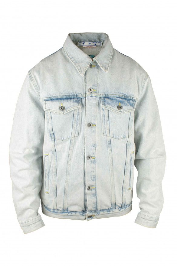 Off-White Denim jacket Size US S / EU 44-46 / 1 - 1 Thumbnail