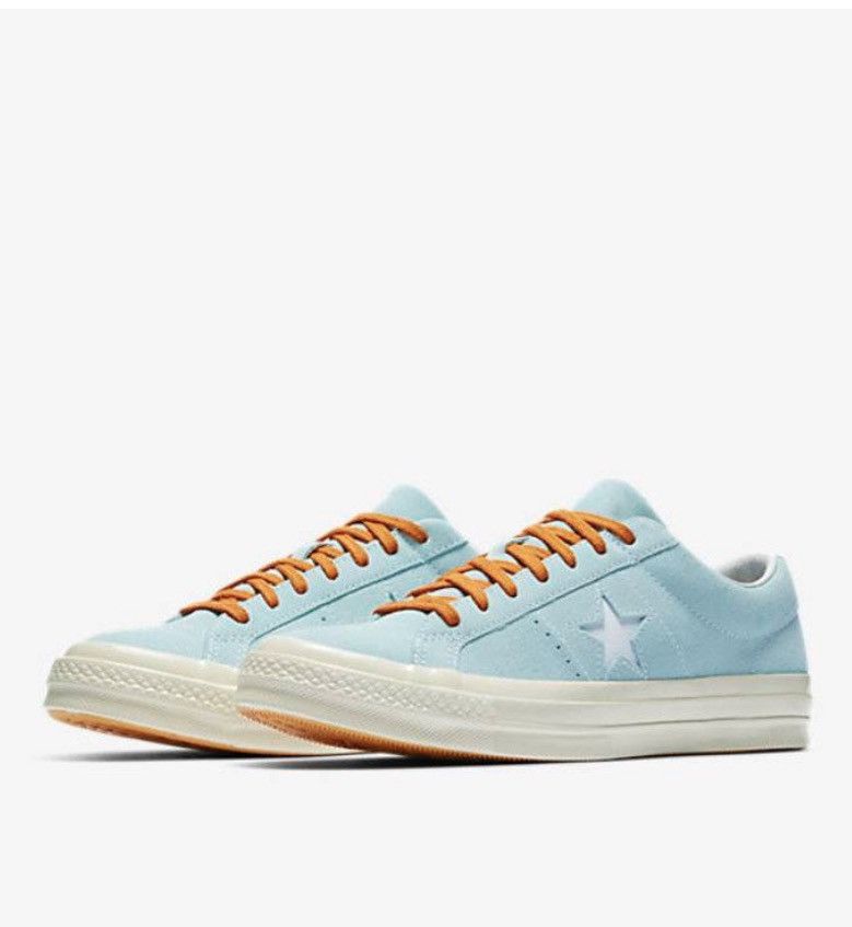 image of Converse One Star Ox 10.5 Shoes in Blue, Men's