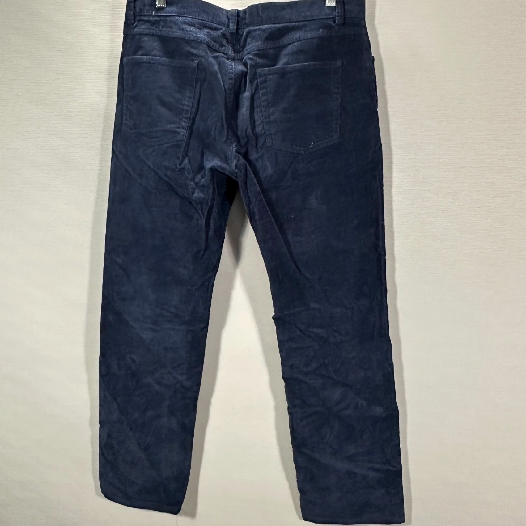Brooks Brothers Brooks Brothers Corduroy Pants Mens 36 Blue Cotton Stretch Flat Front Pockets Size US 36 / EU 52 - 6 Thumbnail