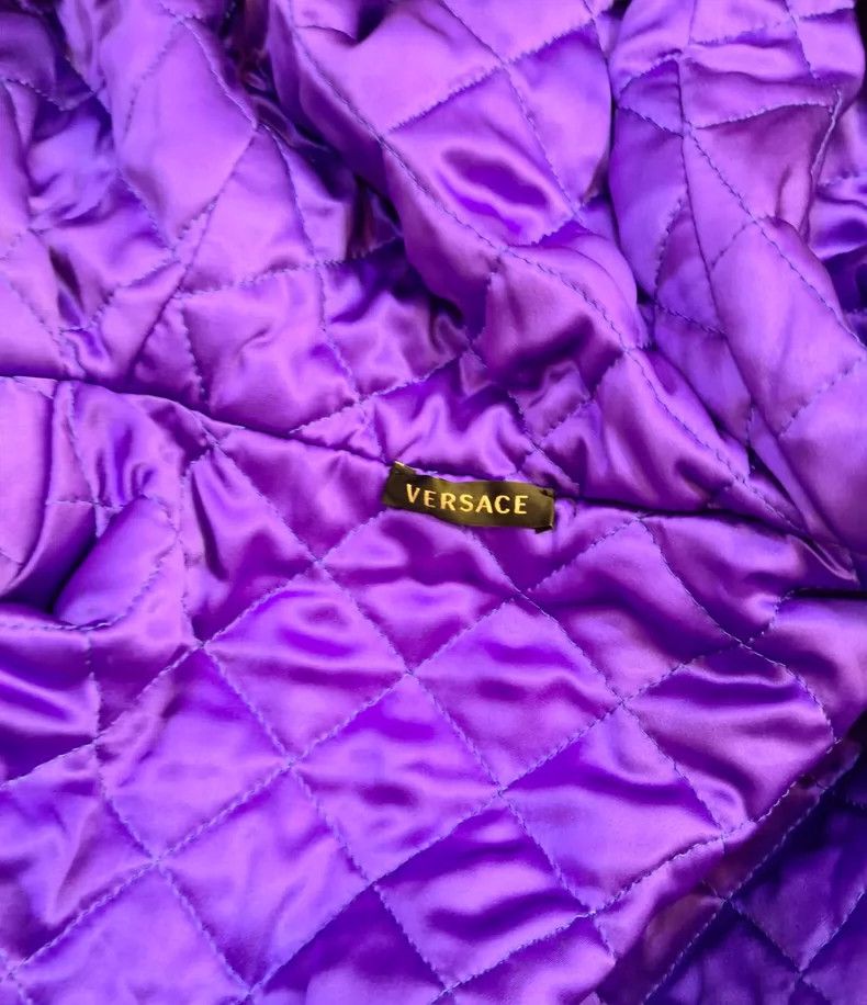 Versace Versace A cropped coat embroidered with fringed hats Size M / US 6-8 / IT 42-44 - 8 Thumbnail