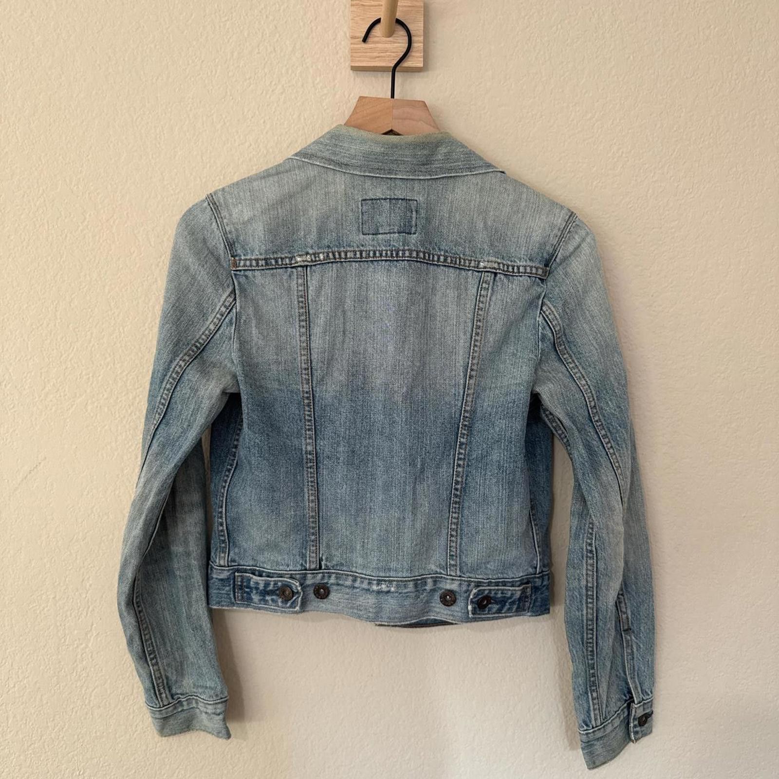 Levi's Vintage Levi’s 100% Cotton Trucker Jean Jacket Women’s S Size S / US 4 / IT 40 - 4 Thumbnail