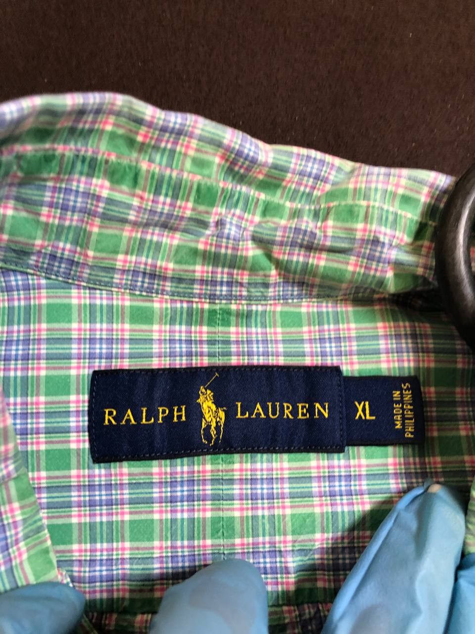 Polo Ralph Lauren Polo Ralph Lauren checkered Long Sleeve Button Down Shirt Size US XL / EU 56 / 4 - 2 Thumbnail