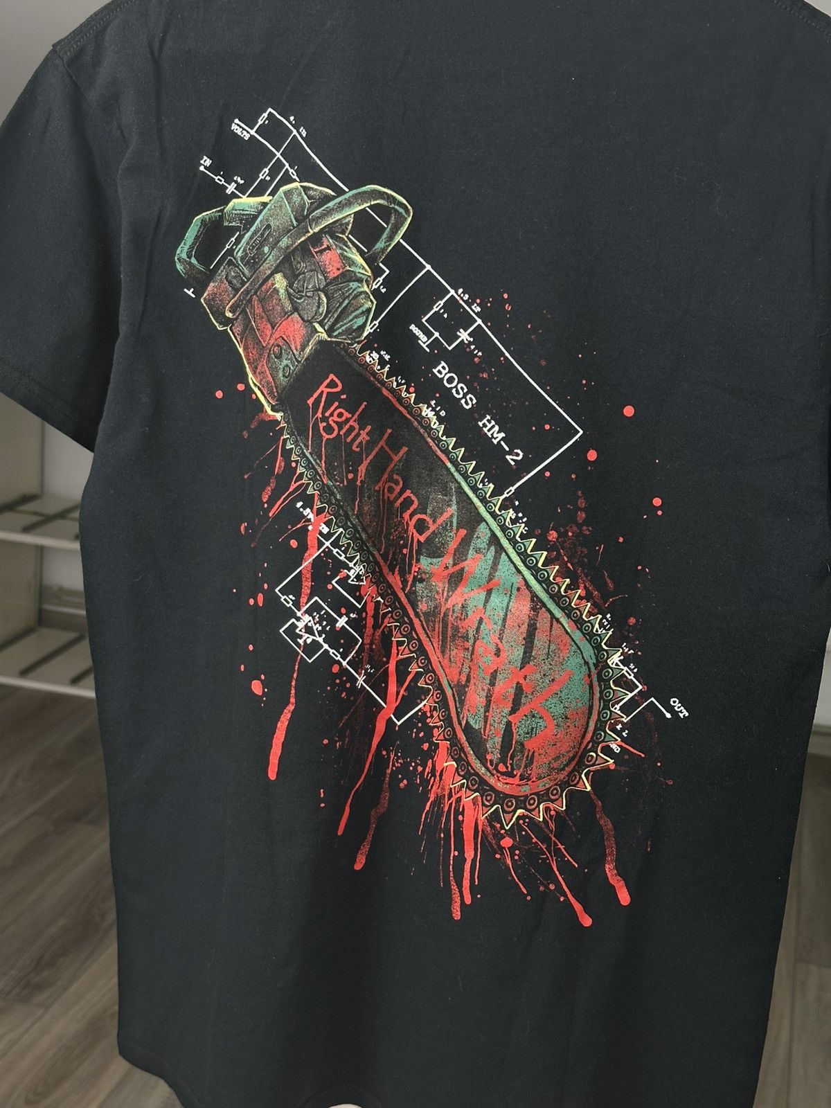 Haunted Mound Blood Bath Y2K Tee Black Bloody Wire Bat Tee Size US M / EU 48-50 / 2 - 8 Thumbnail