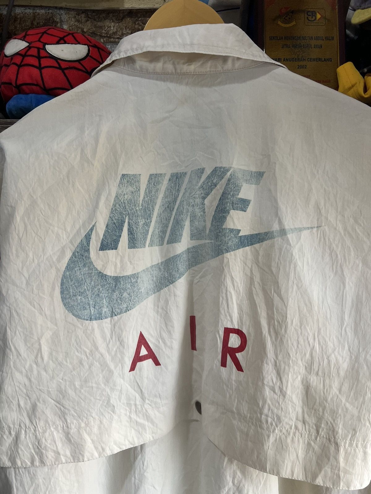 Nike 🔥Vintage Nike Air Zipper Jacket Size US XL / EU 56 / 4 - 11 Thumbnail