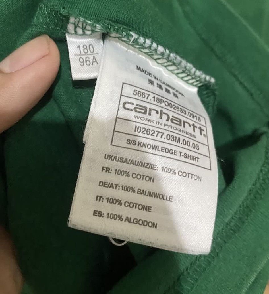 Carhartt Wip Carhartt WIP Short Sleeve Logo Size US L / EU 52-54 / 3 - 4 Thumbnail